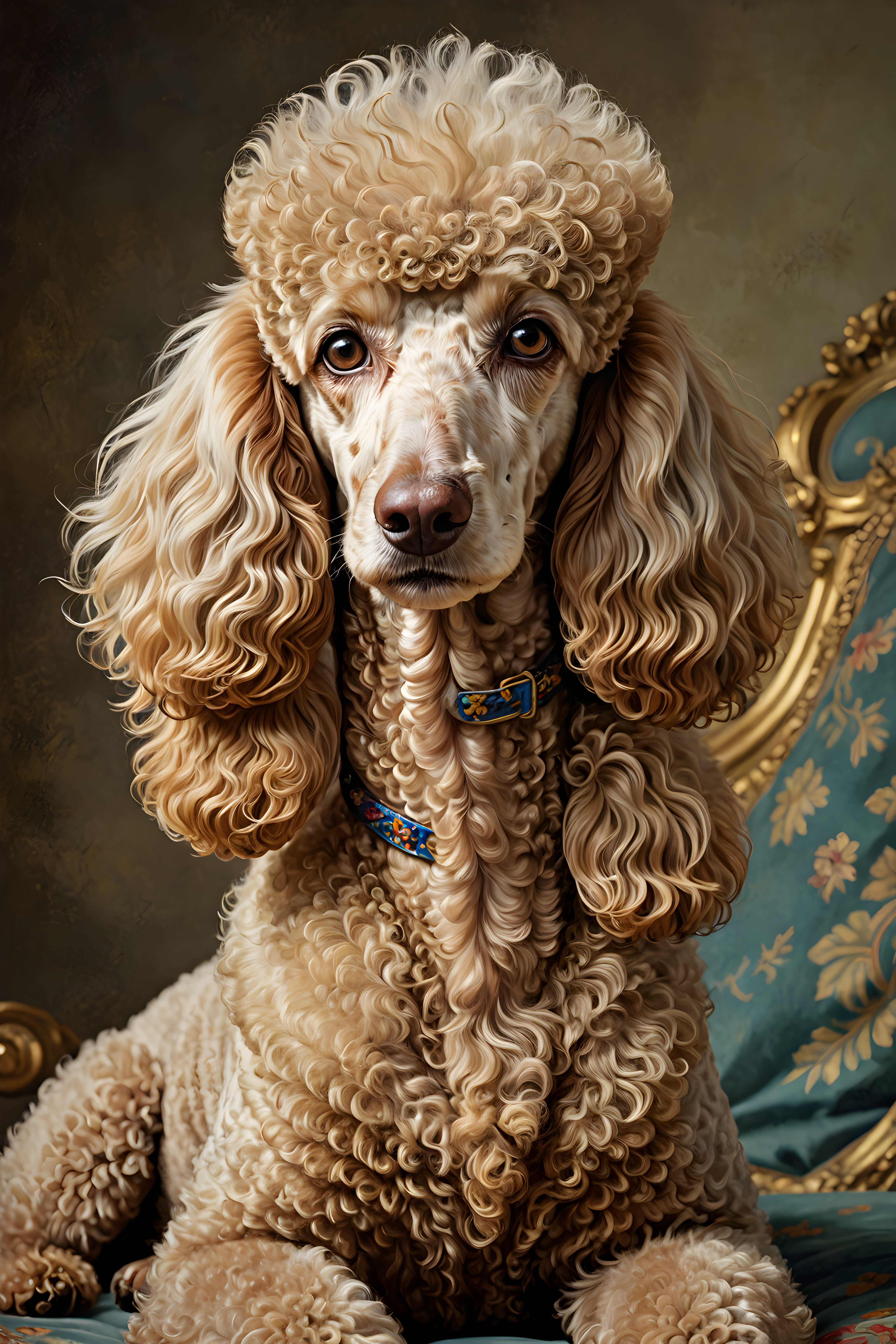 Aristocrat Poodle — Retro (Emotional)