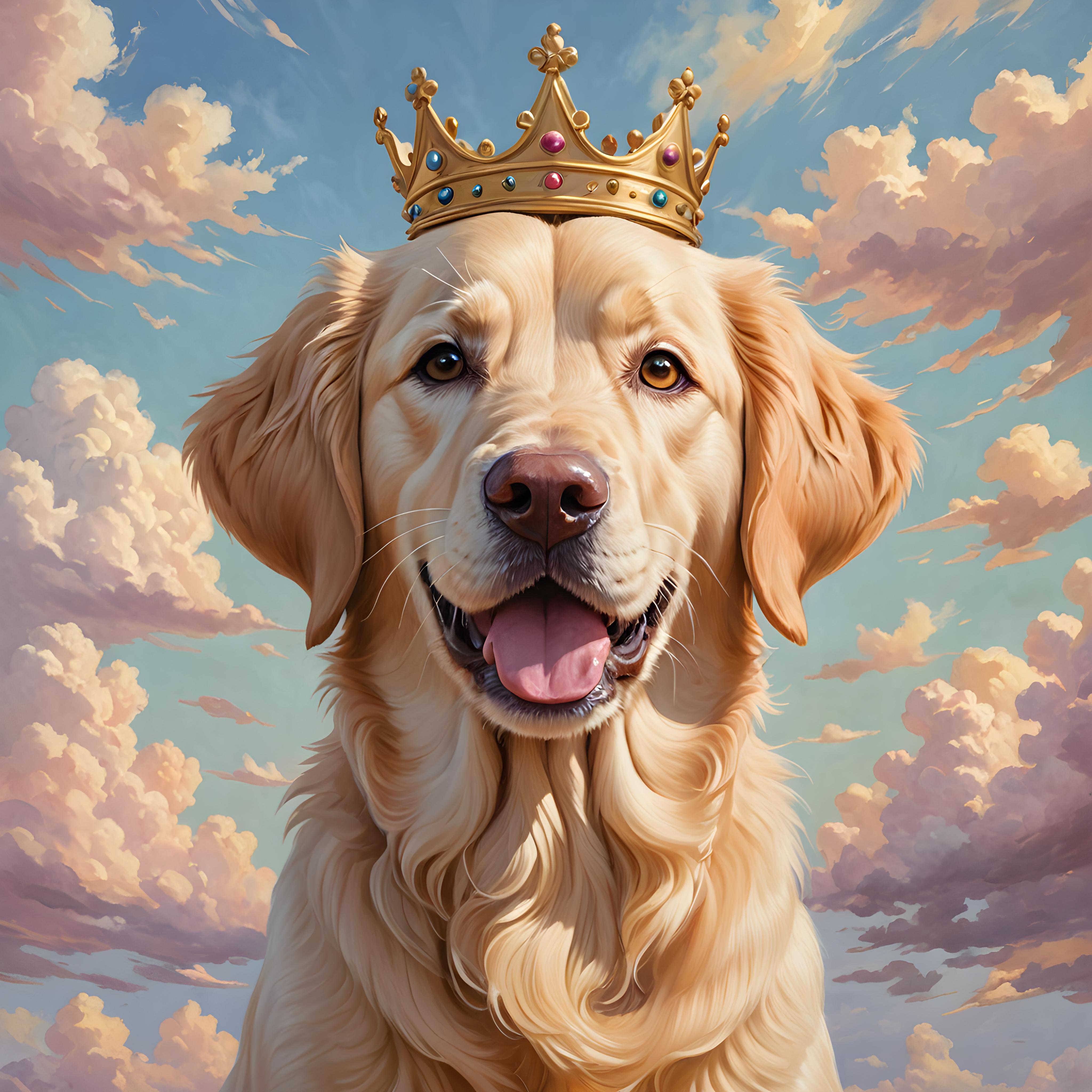 Crowned Retriever — Nursery (Happy)