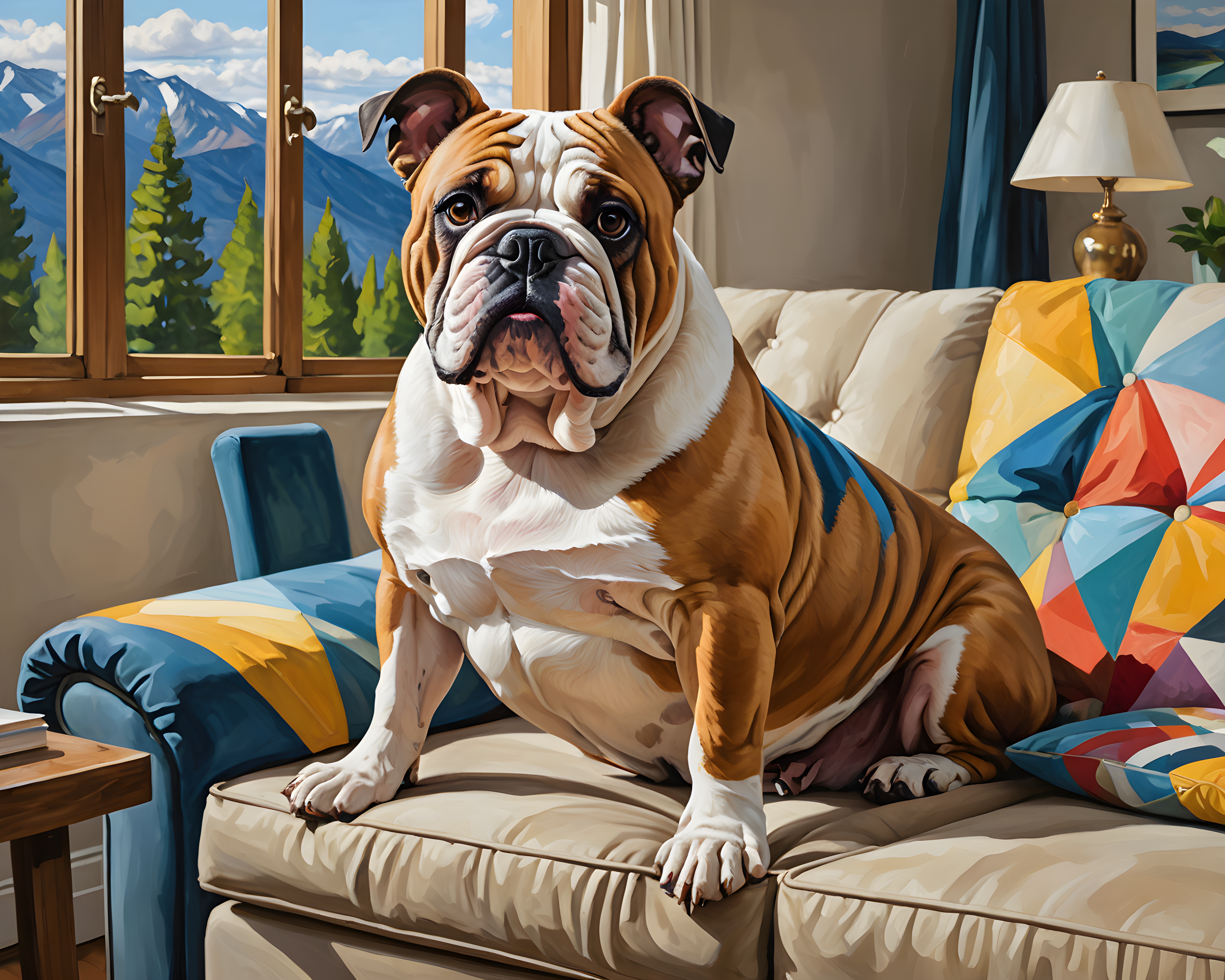 Duke Bulldog — Abstract (Lifestyle)