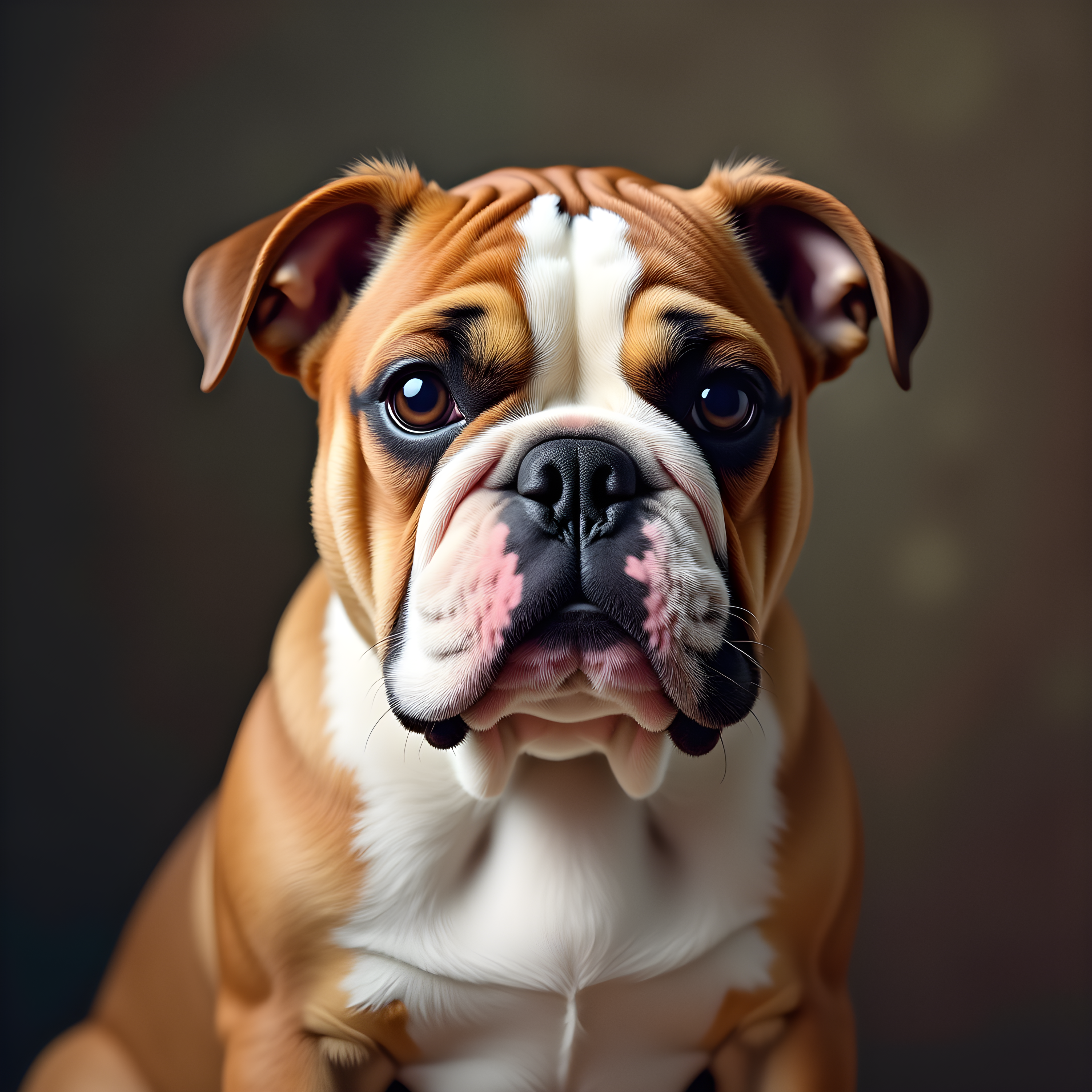 Duke Bulldog — Realistic (Cute)