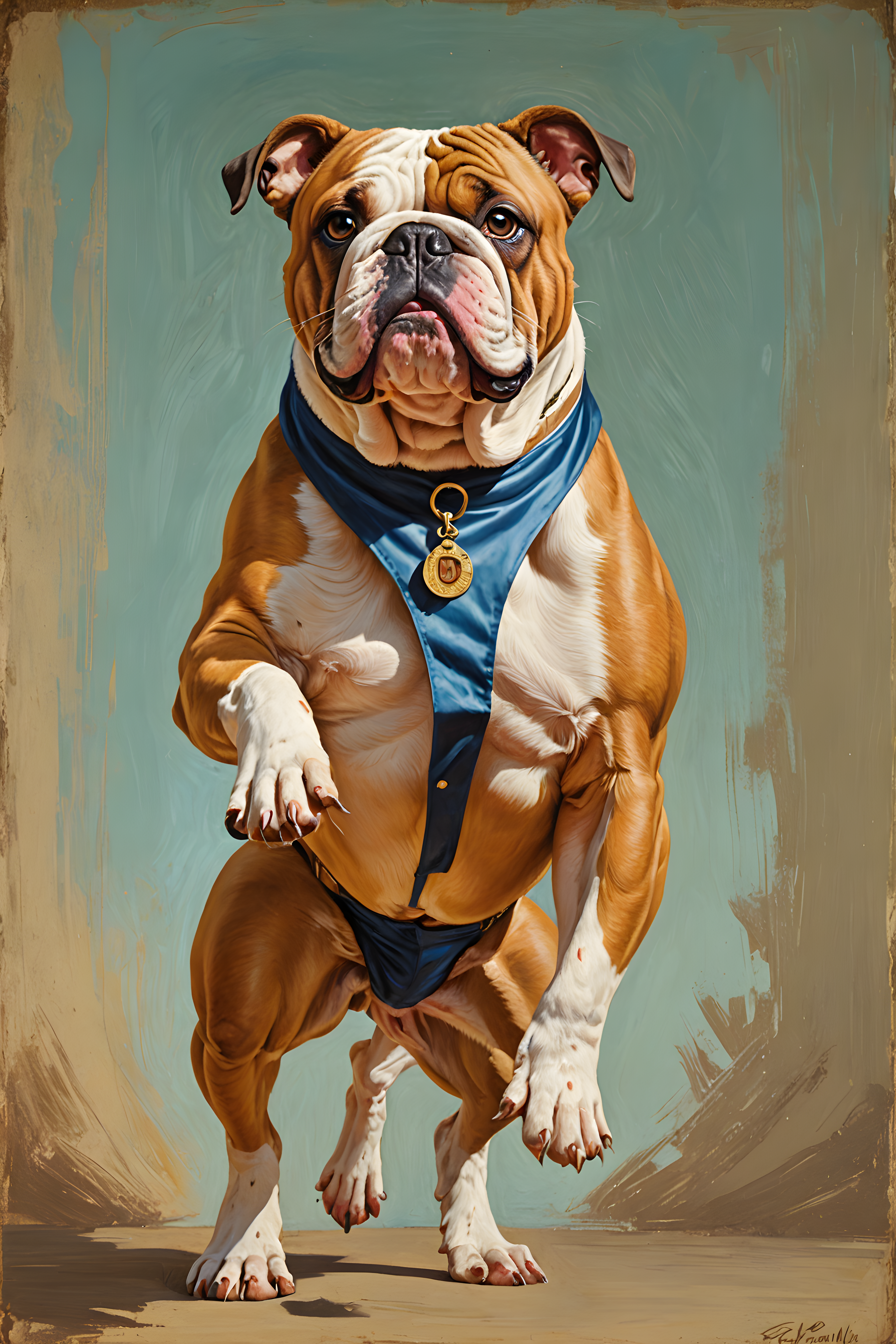 Duke Bulldog — Retro (Energetic)