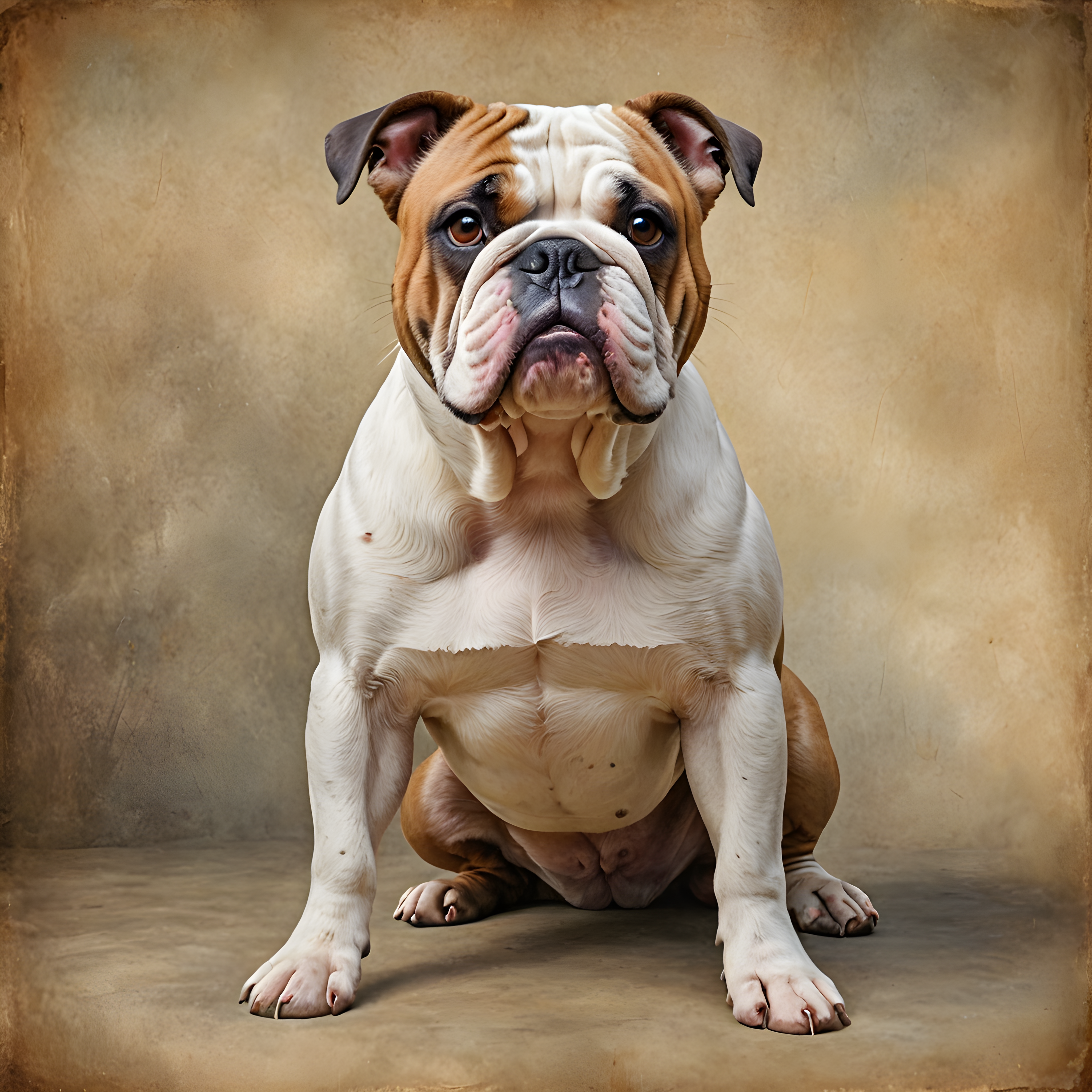 Duke Bulldog — Watercolor (Emotional)