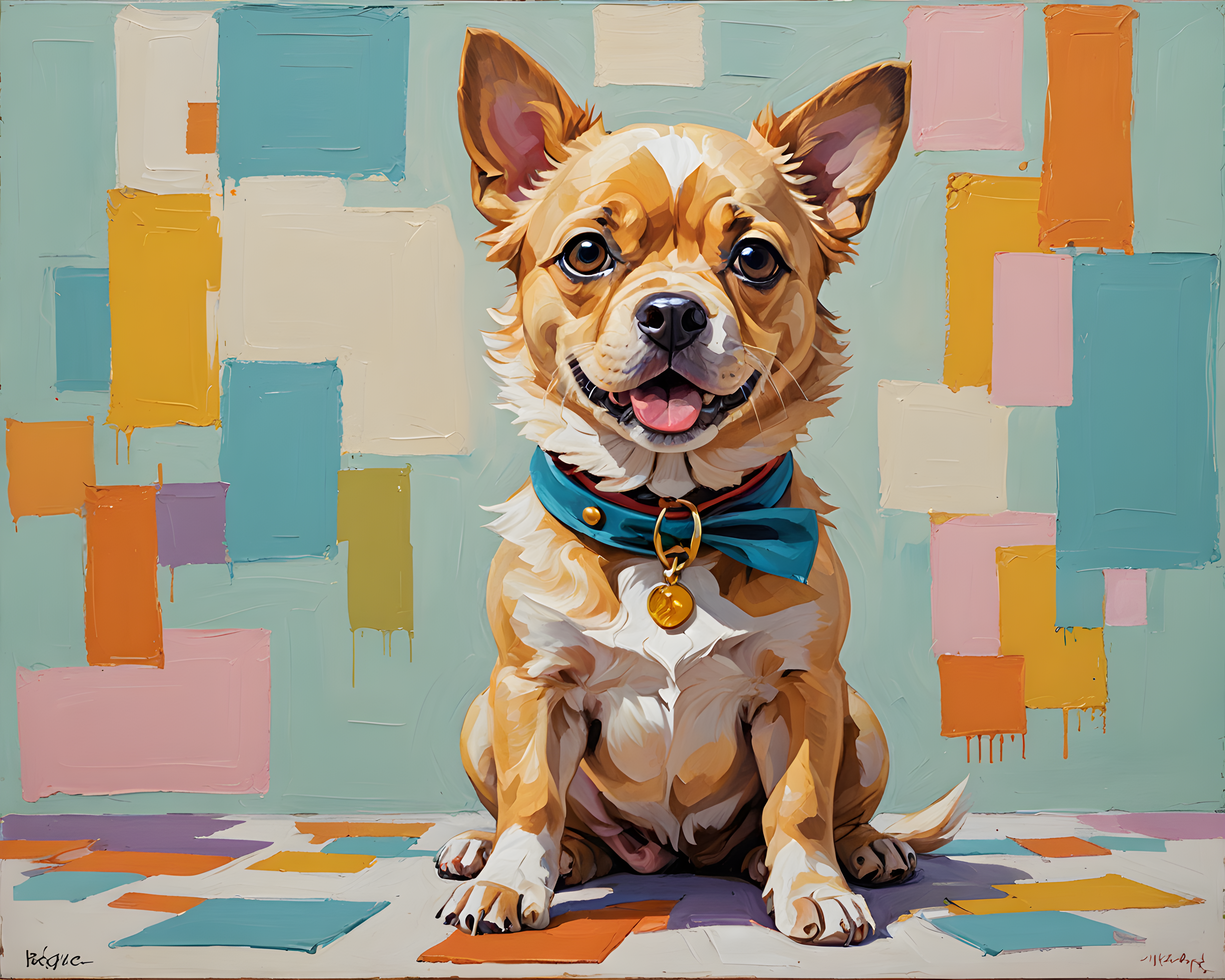 King Dog — Abstract (Cute)