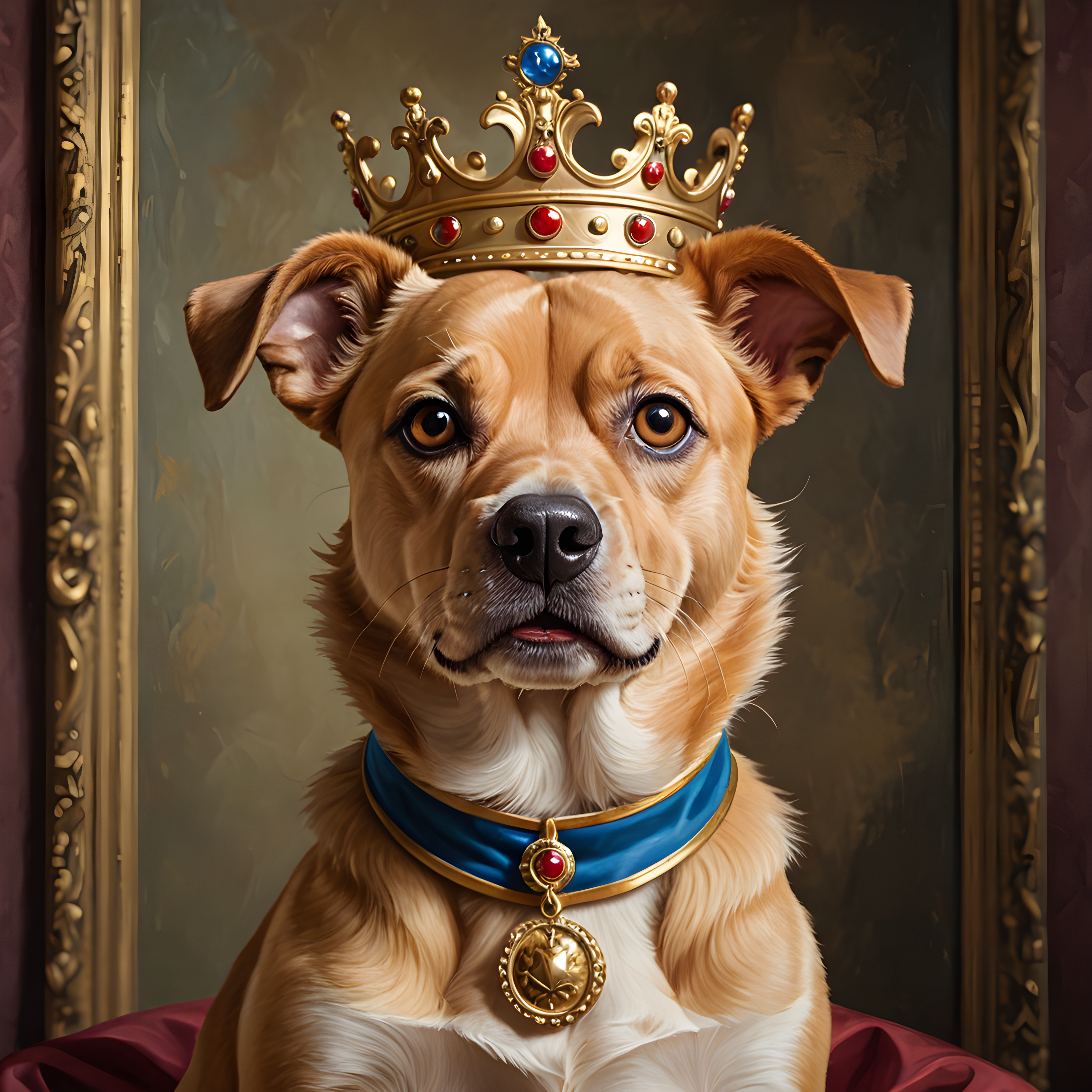 King Dog — Cartoon / Kawaii (Funny)