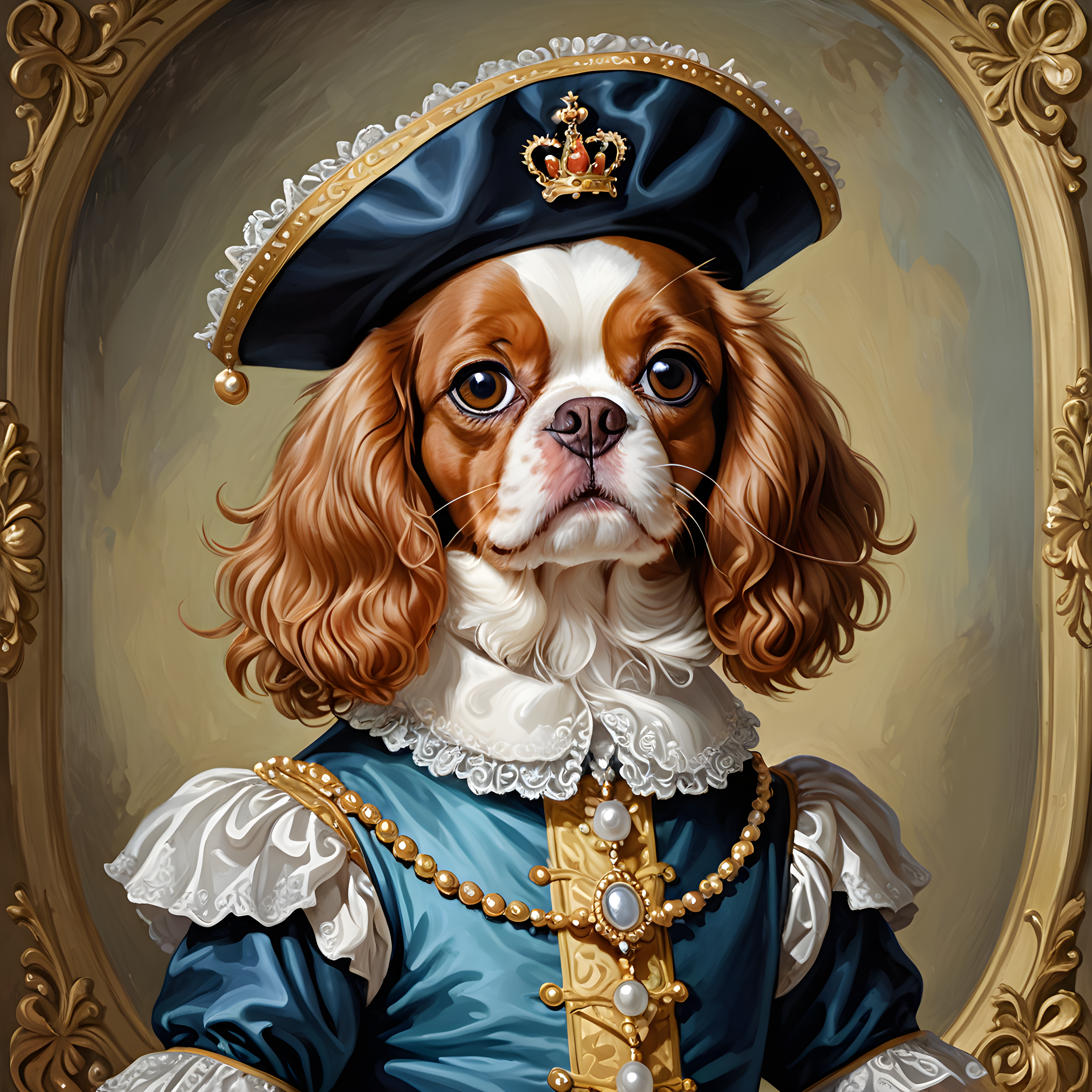 Pearl Adorned Cavalier — Cartoon / Kawaii (Funny)