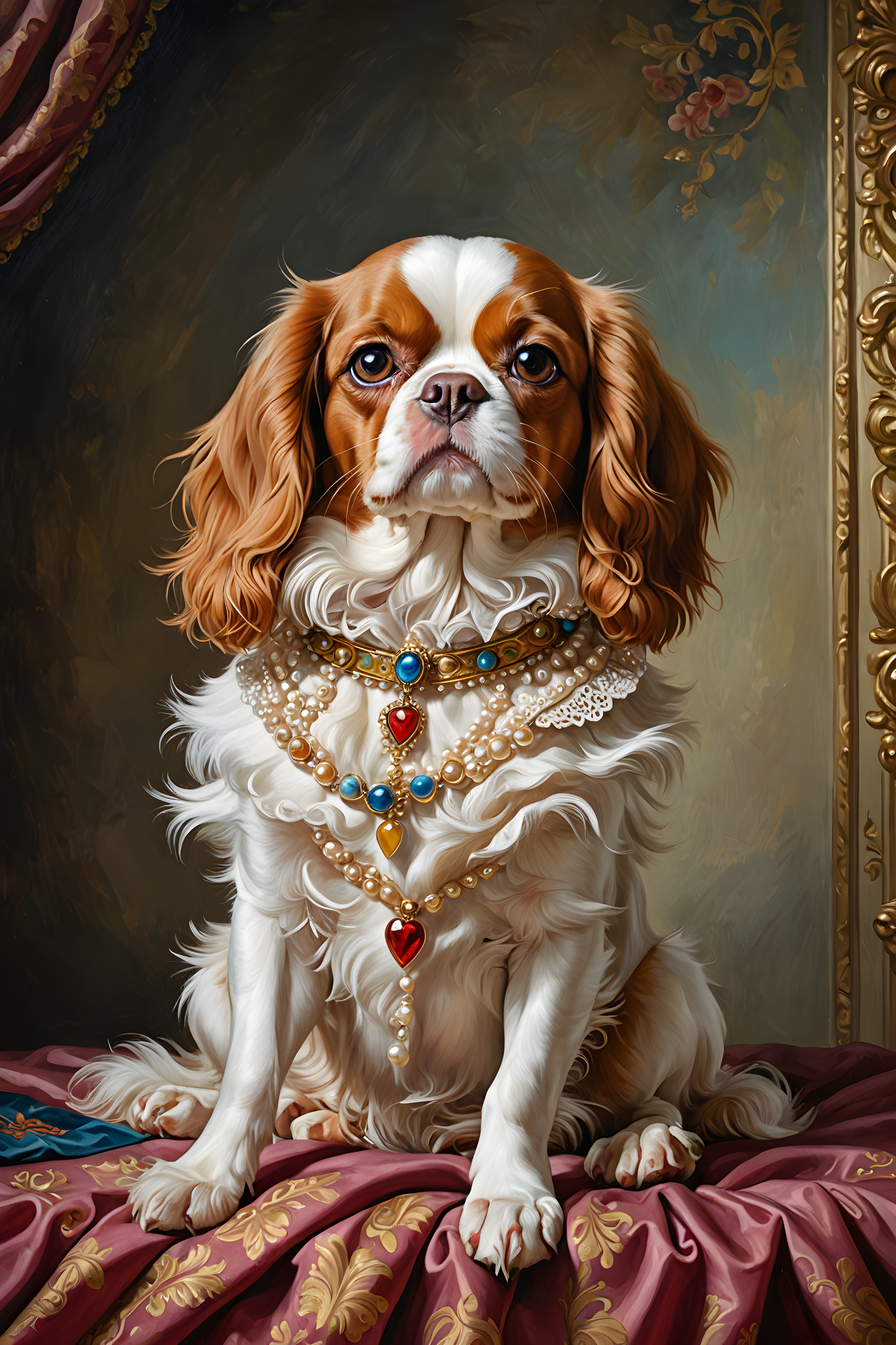 Pearl Adorned Cavalier — Funny (Romantic)