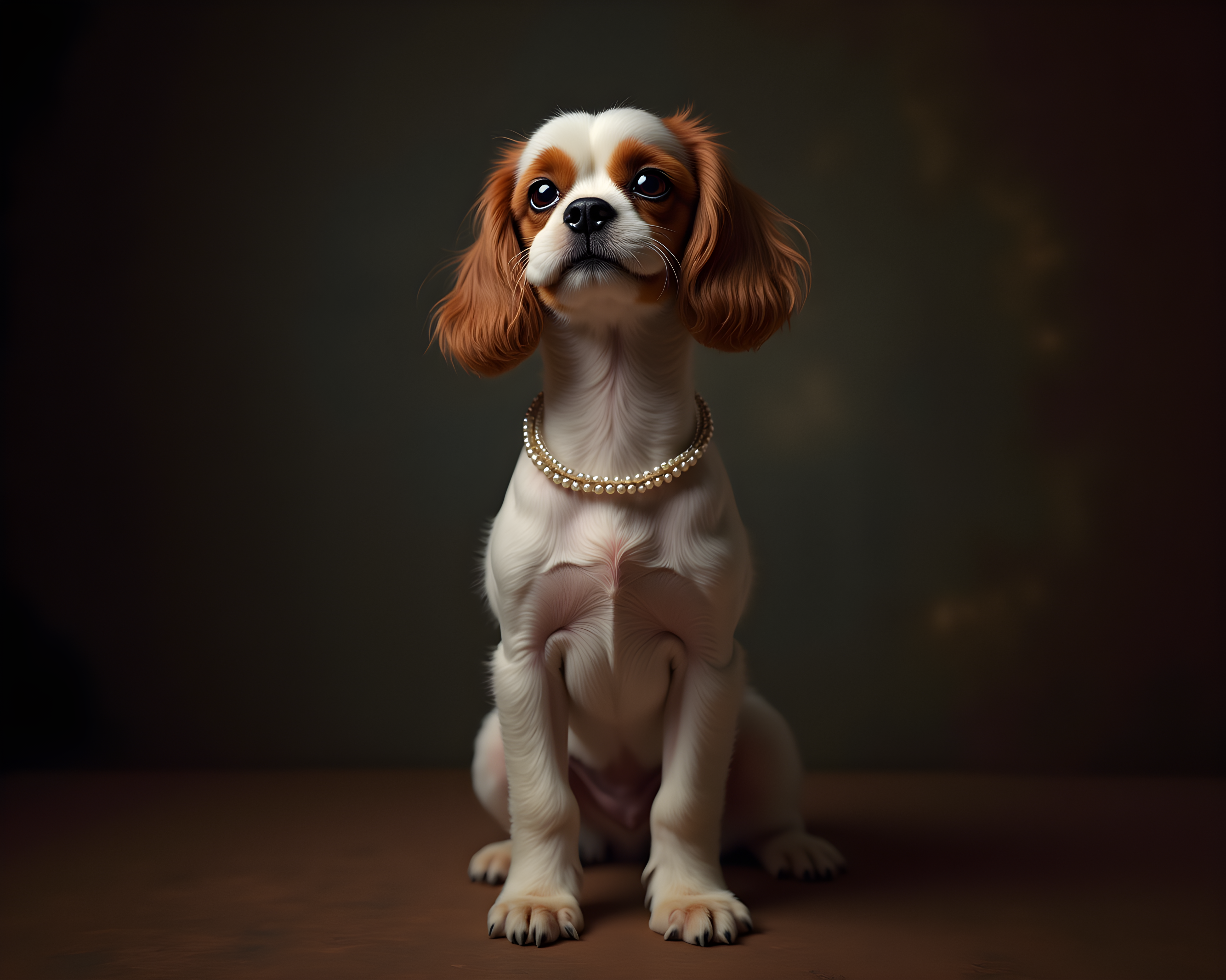 Pearl Adorned Cavalier — Hyper-Realistic (Aesthetic)