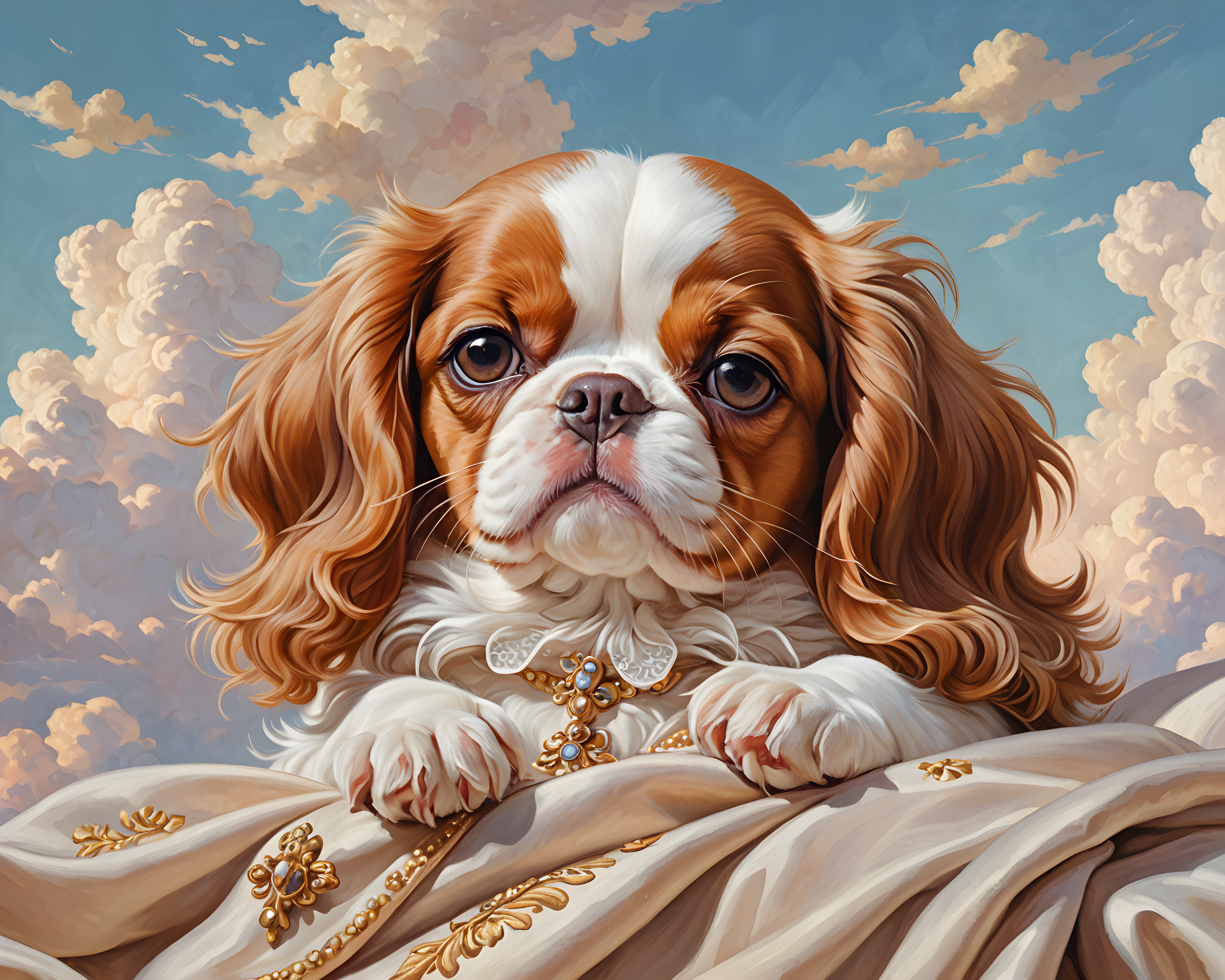 Pearl Adorned Cavalier — Nursery (Funny)