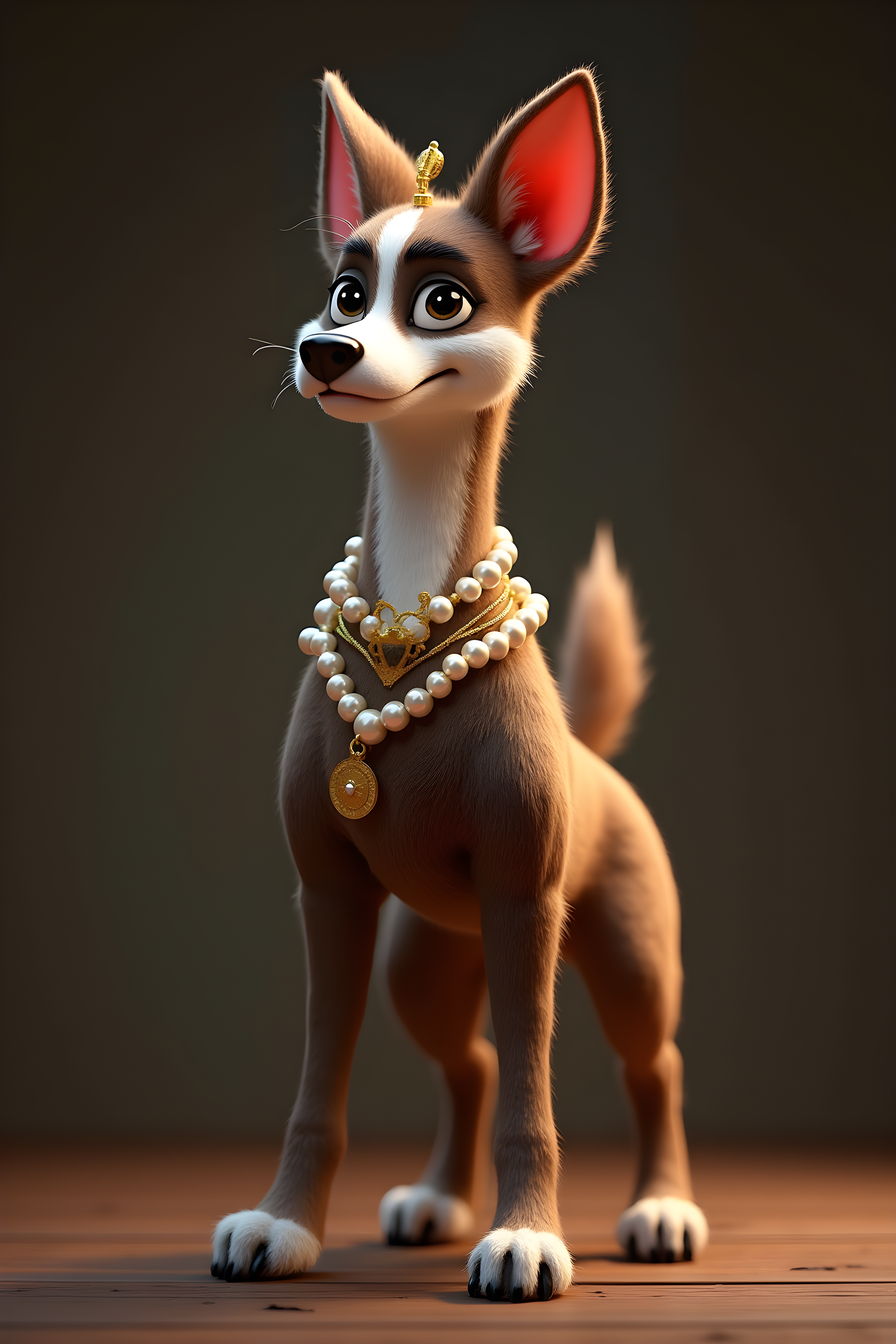 Pearl Adorned Cavalier — 3D Render (Savage)