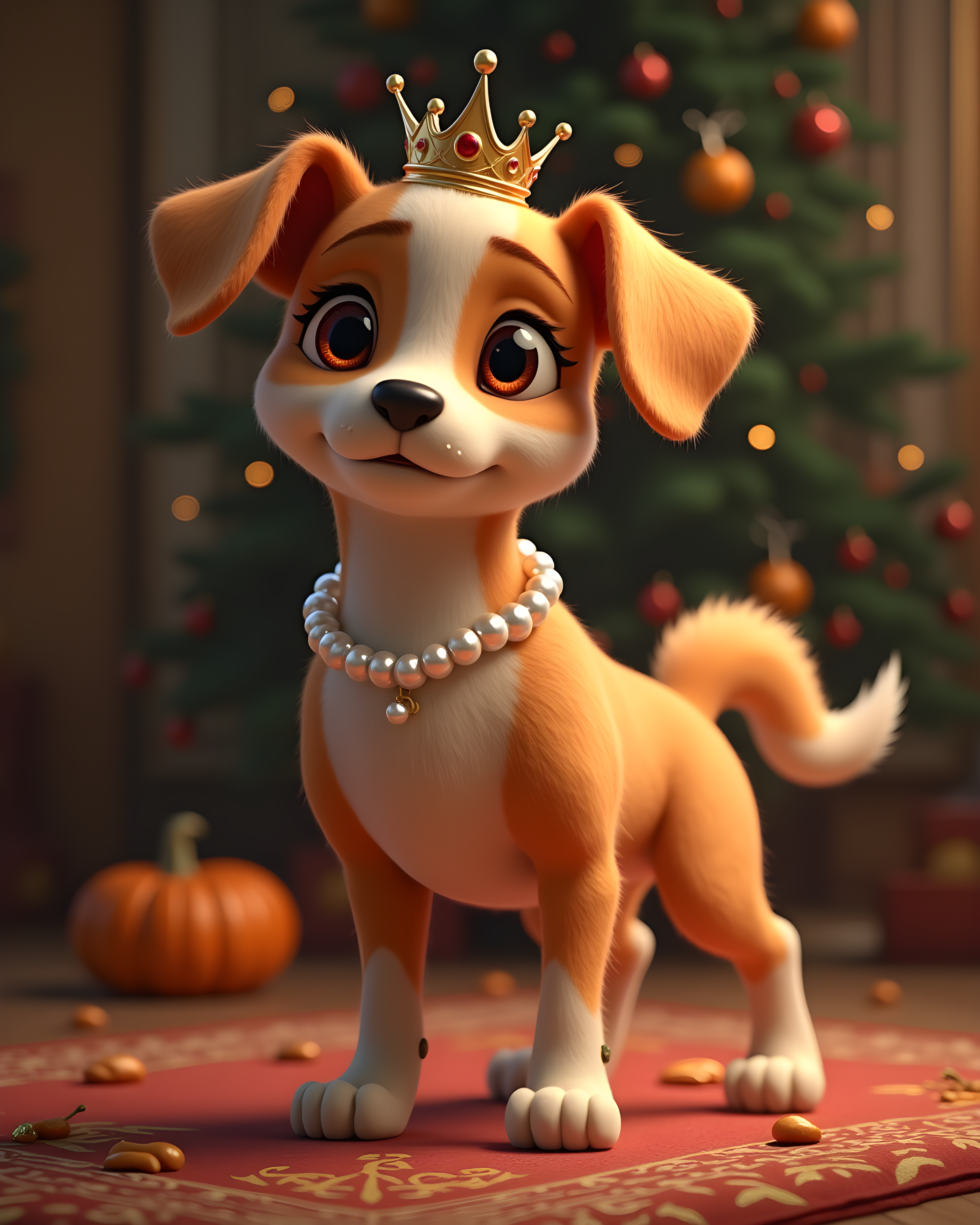 Pearl Adorned Cavalier — 3D Render (Seasonal)