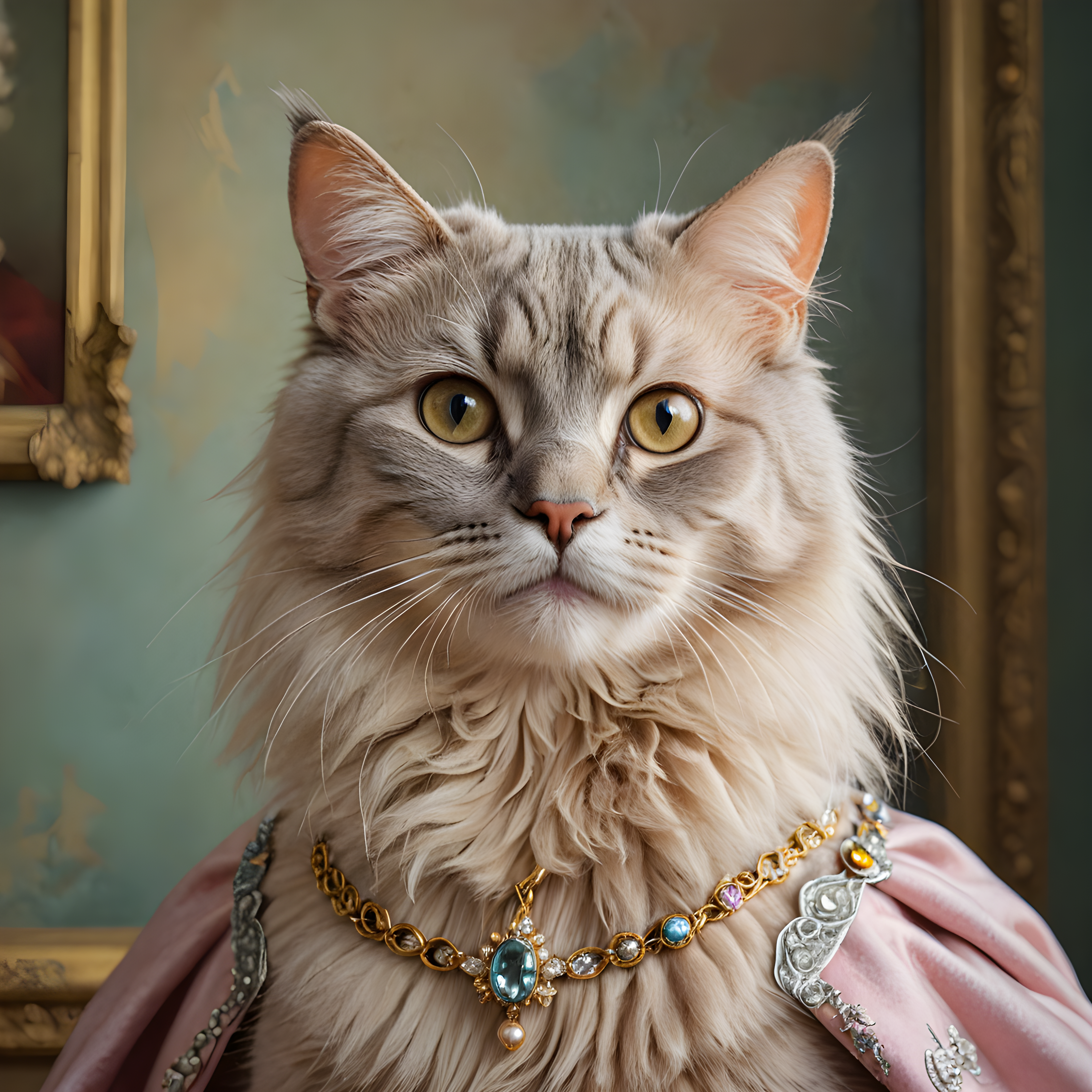 Queen Cat — Modern Aesthetic (Emotional)