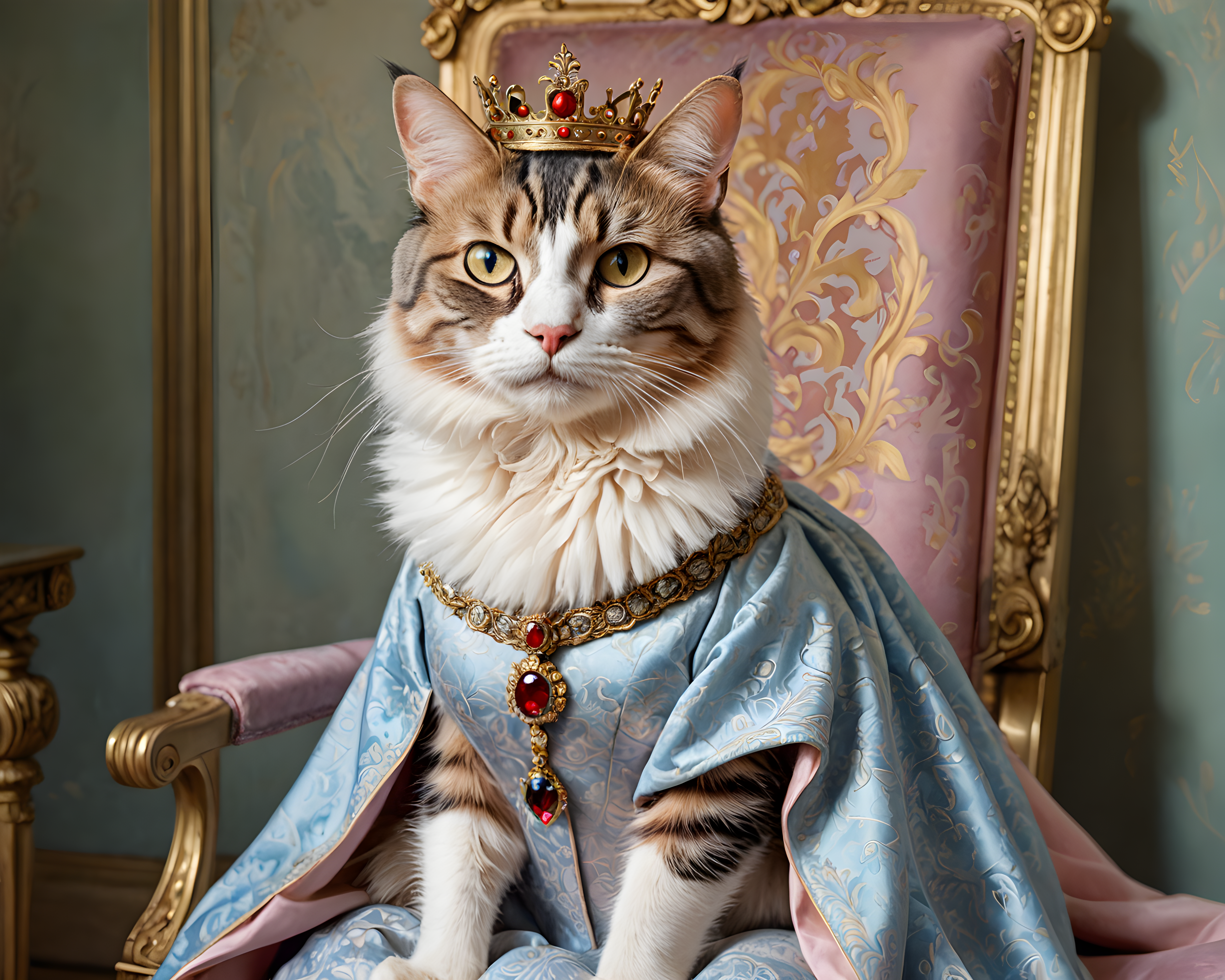 Queen Cat — Modern Aesthetic (Energetic)