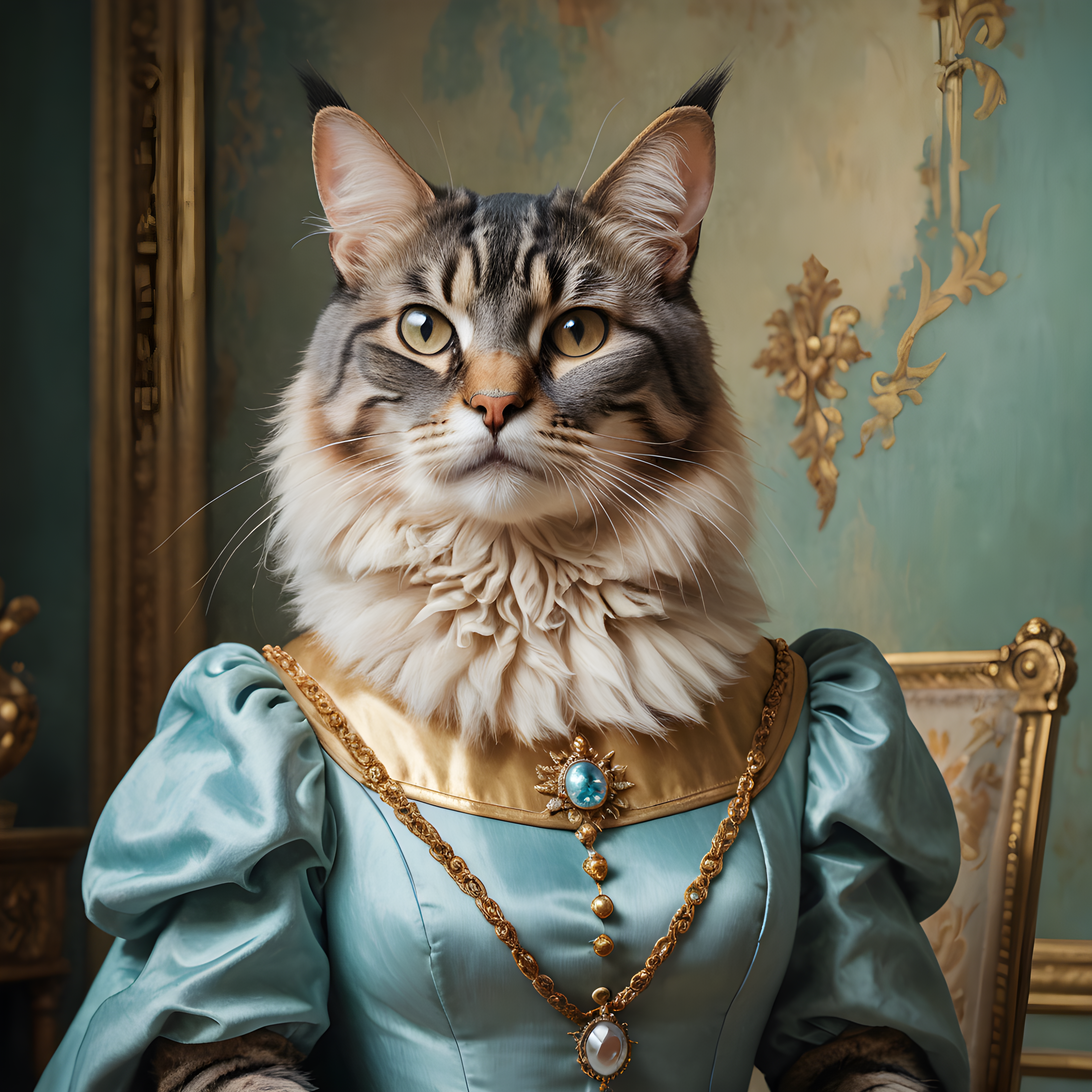 Queen Cat — Modern Aesthetic (Energetic)