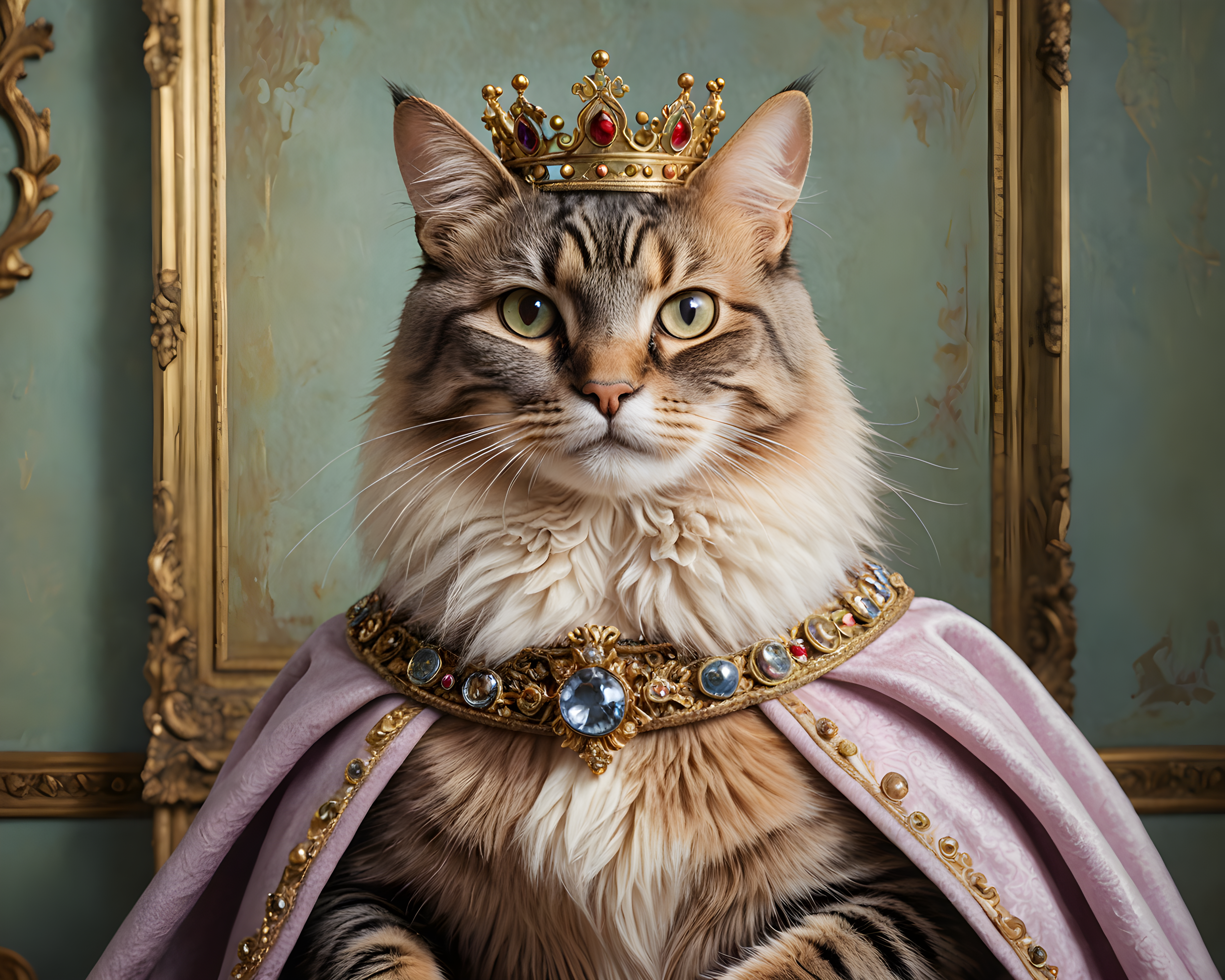Queen Cat — Modern Aesthetic (Savage)