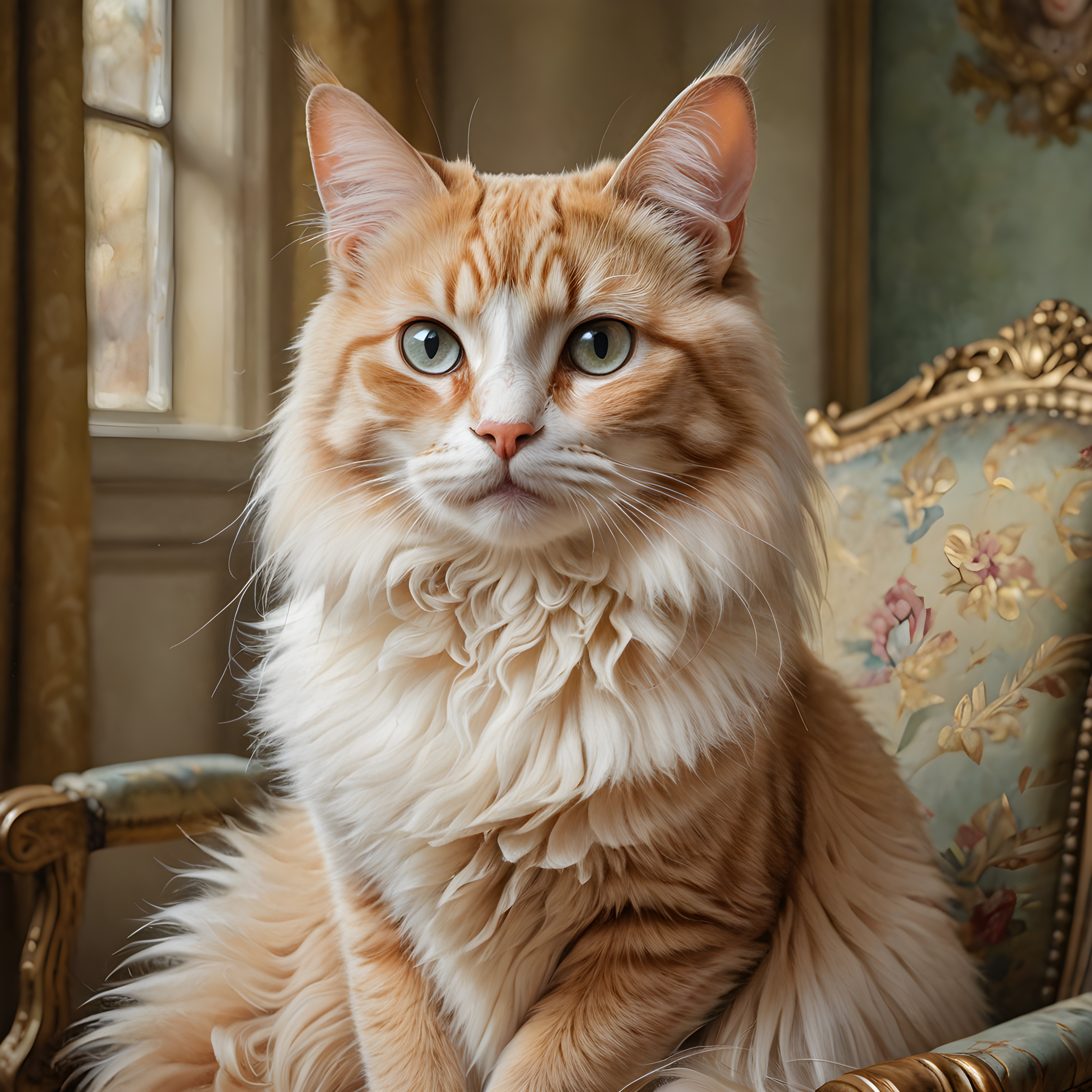 Queen Cat — Watercolor (Cute)