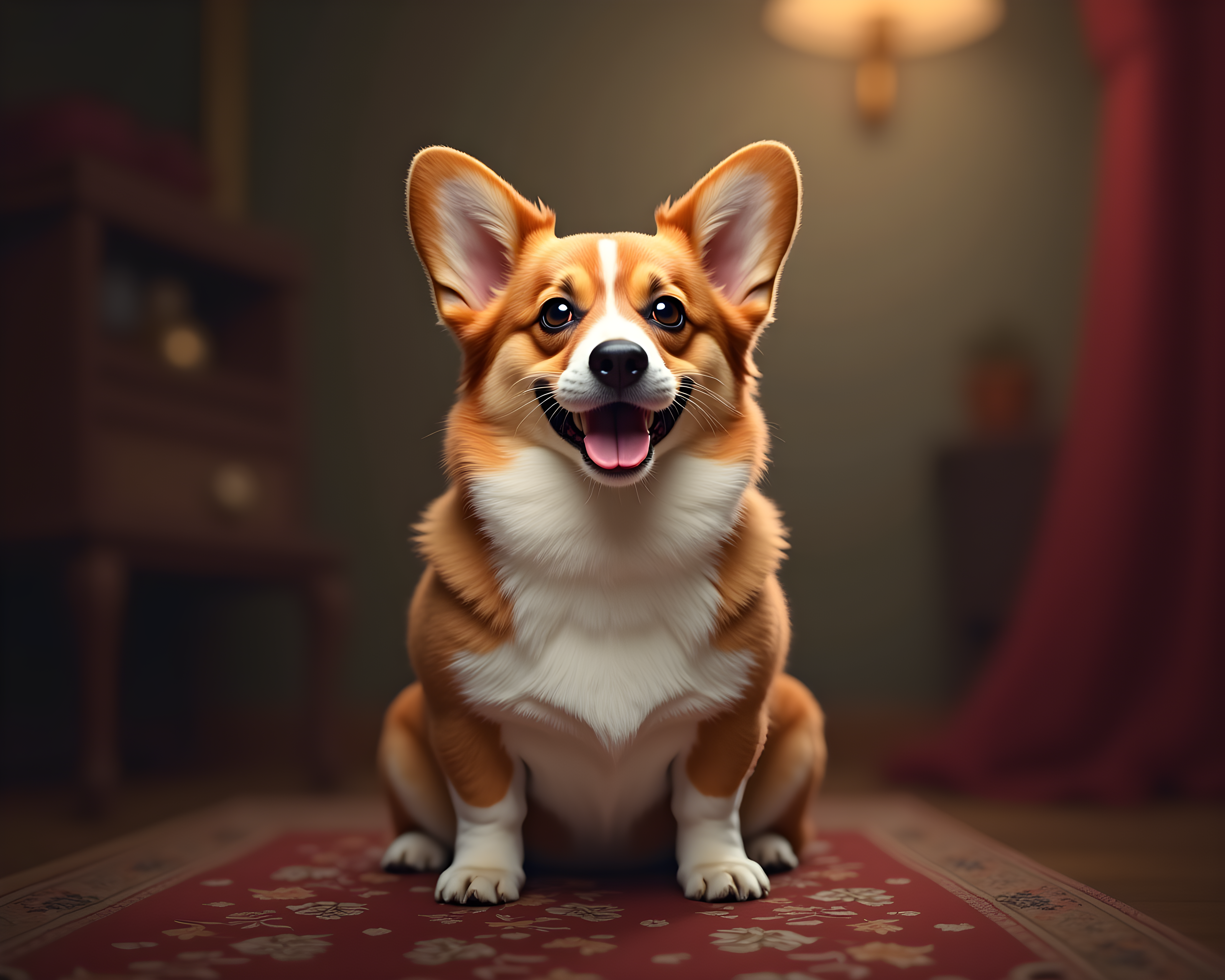 Royal Corgi — Hyper-Realistic (Motivational)