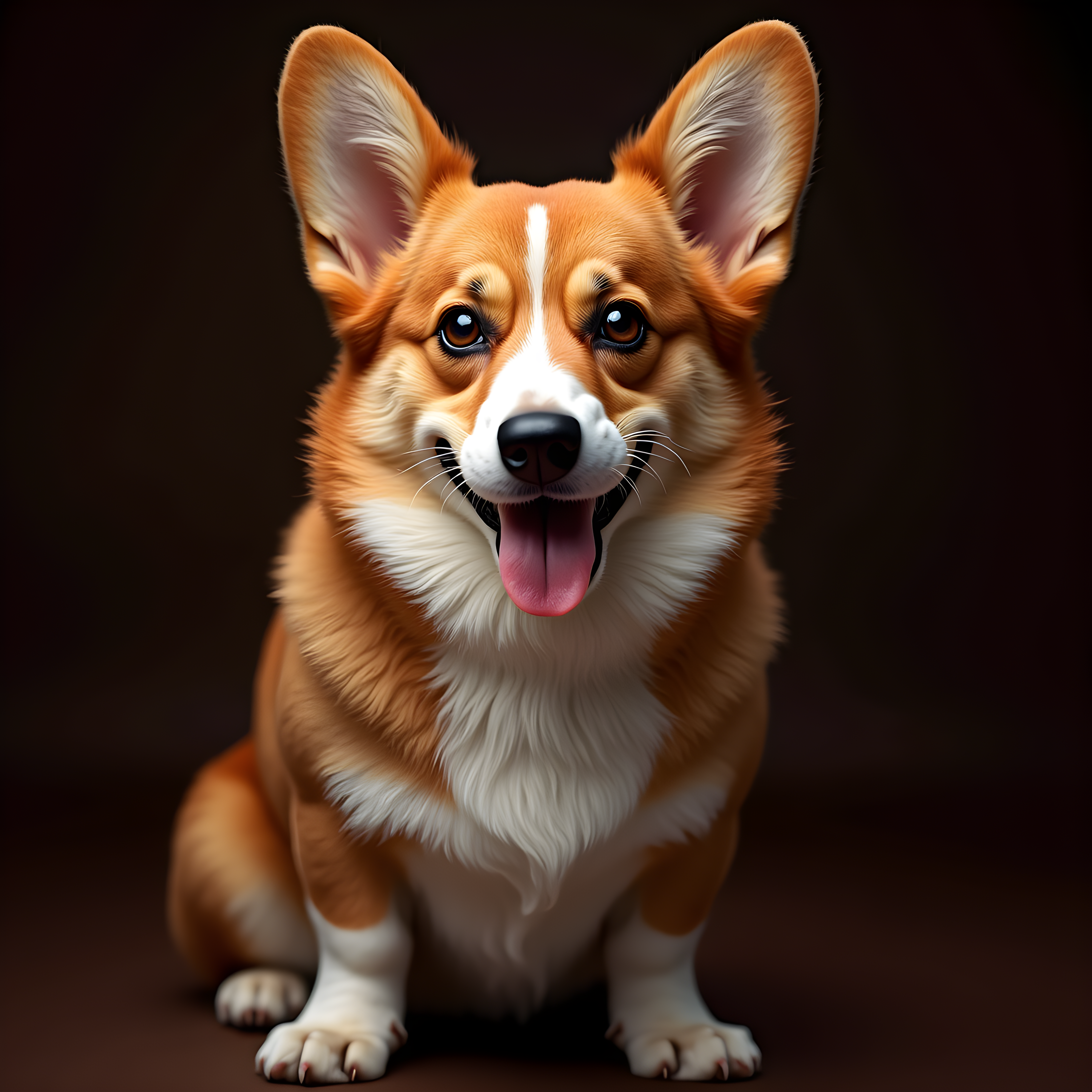 Royal Corgi — Hyper-Realistic (Motivational)