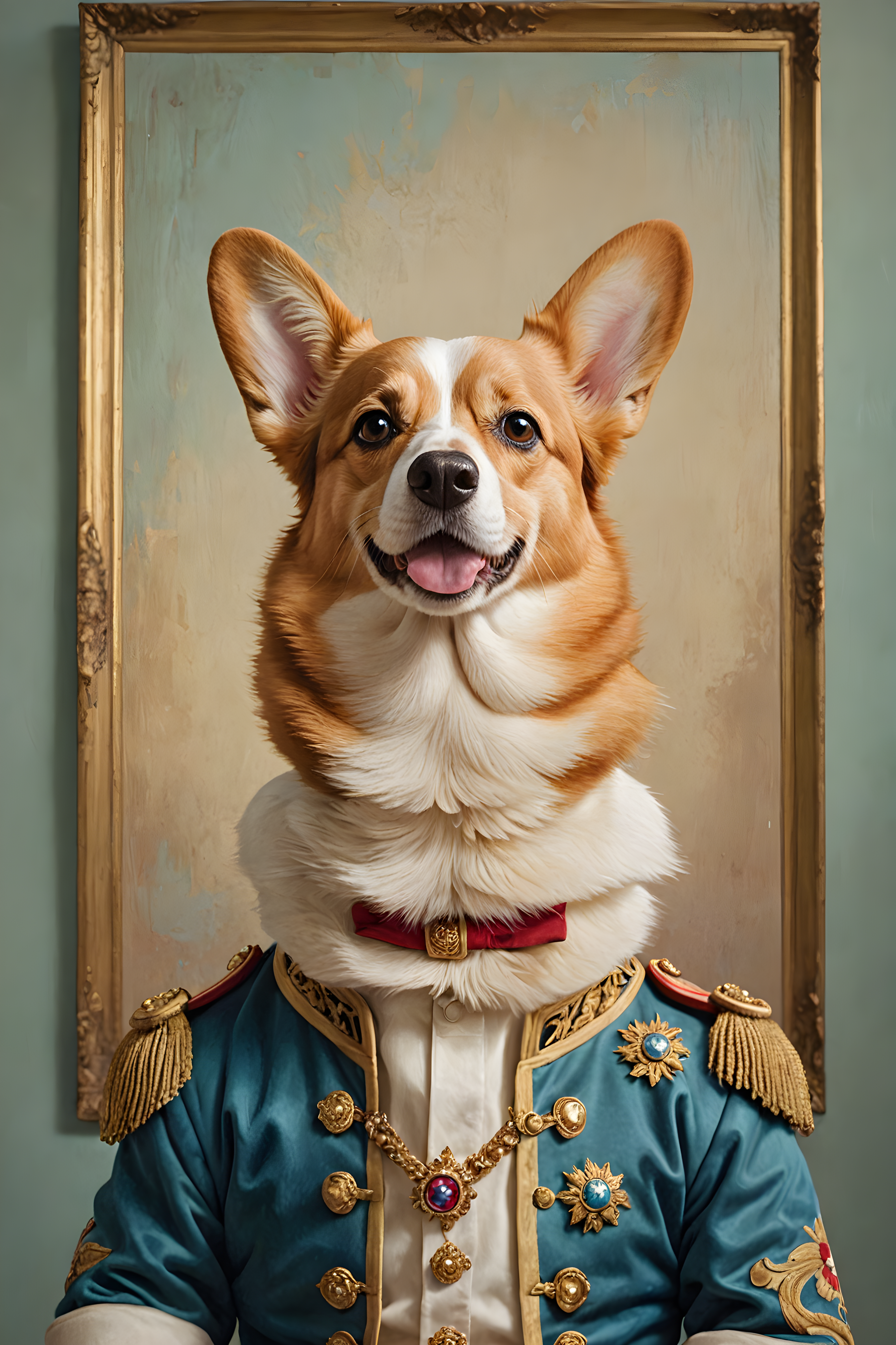 Royal Corgi — Modern Aesthetic (Aesthetic)