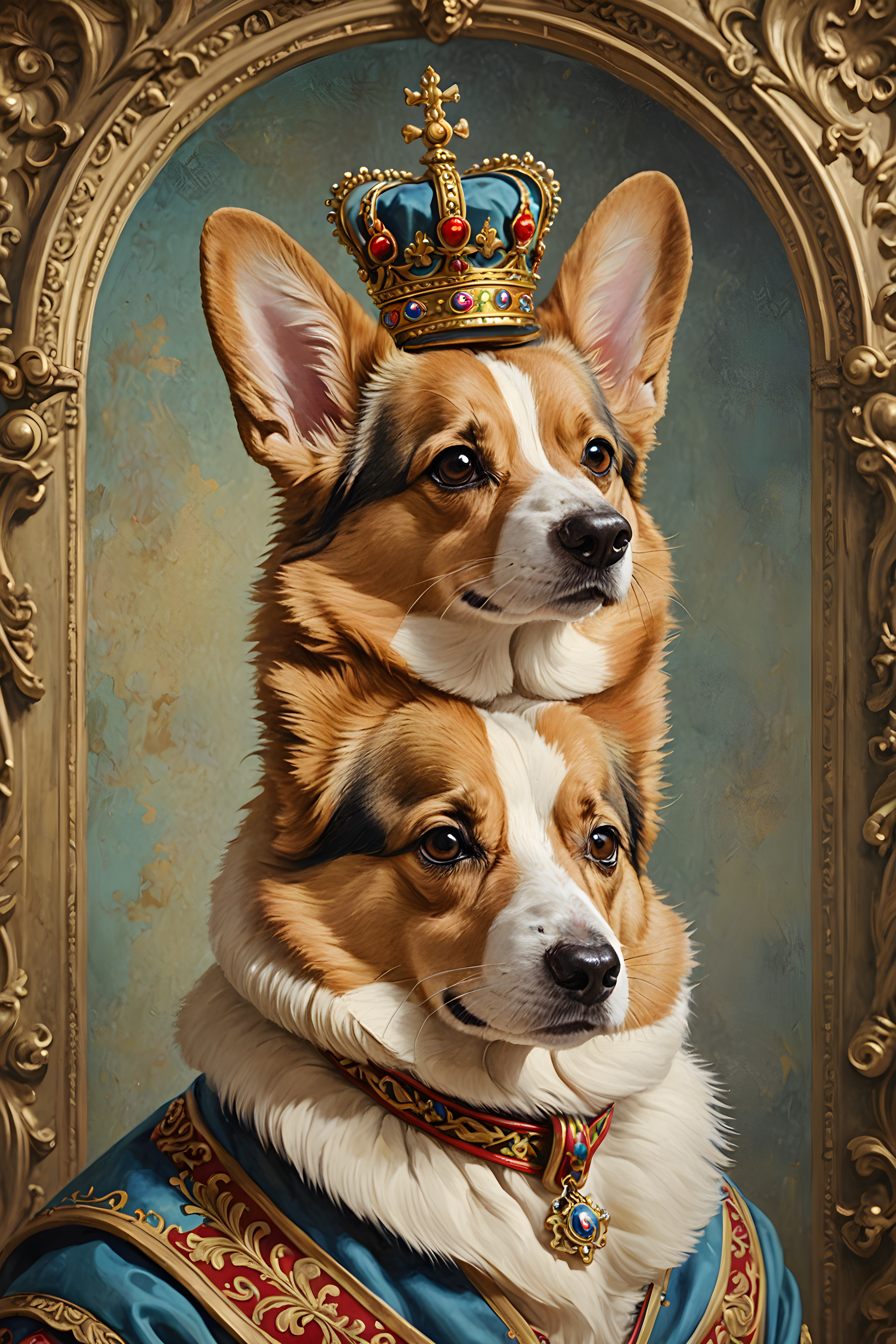 Royal Corgi — Retro (Fantasy)