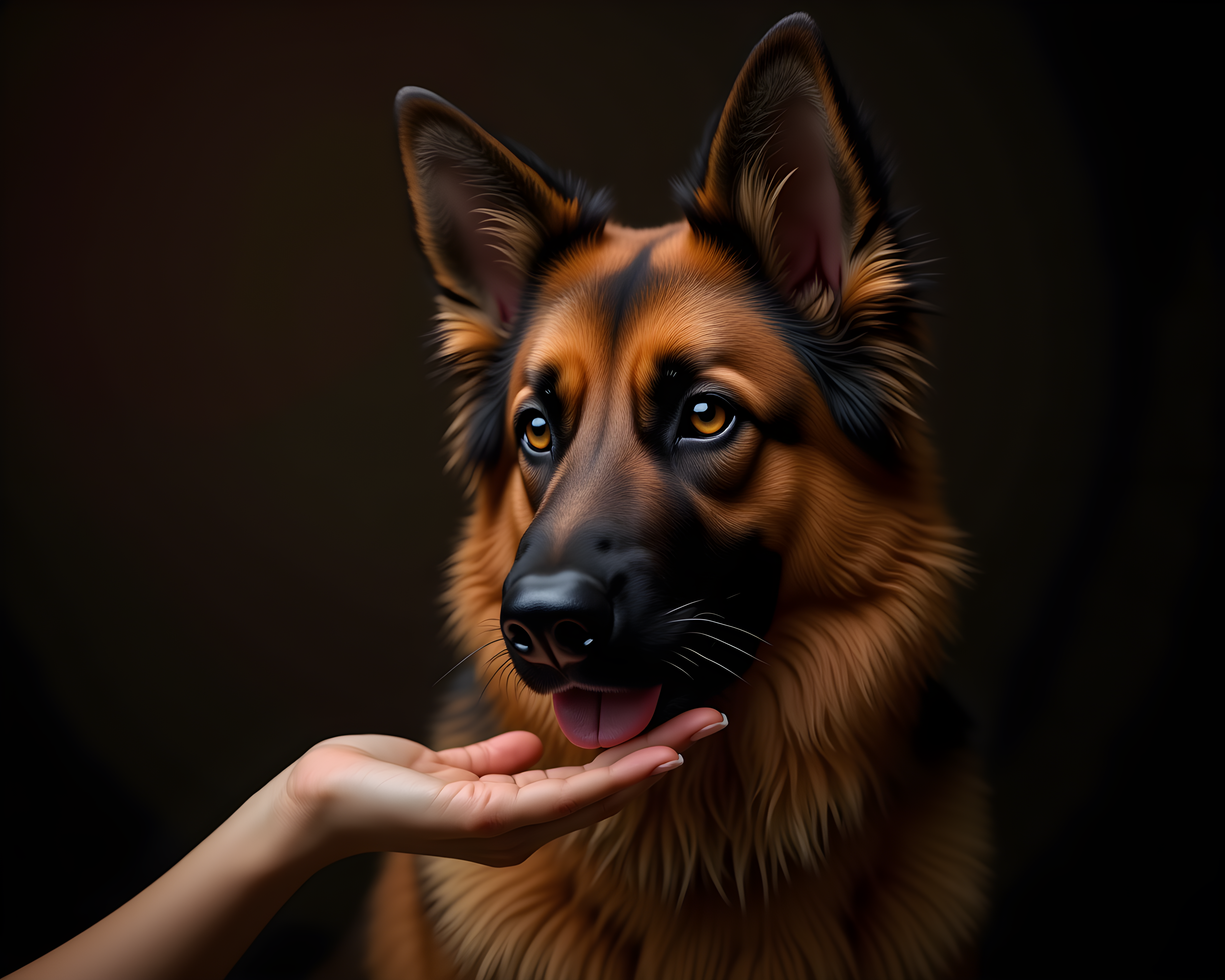 Royal Shepherd — Hyper-Realistic (Emotional)