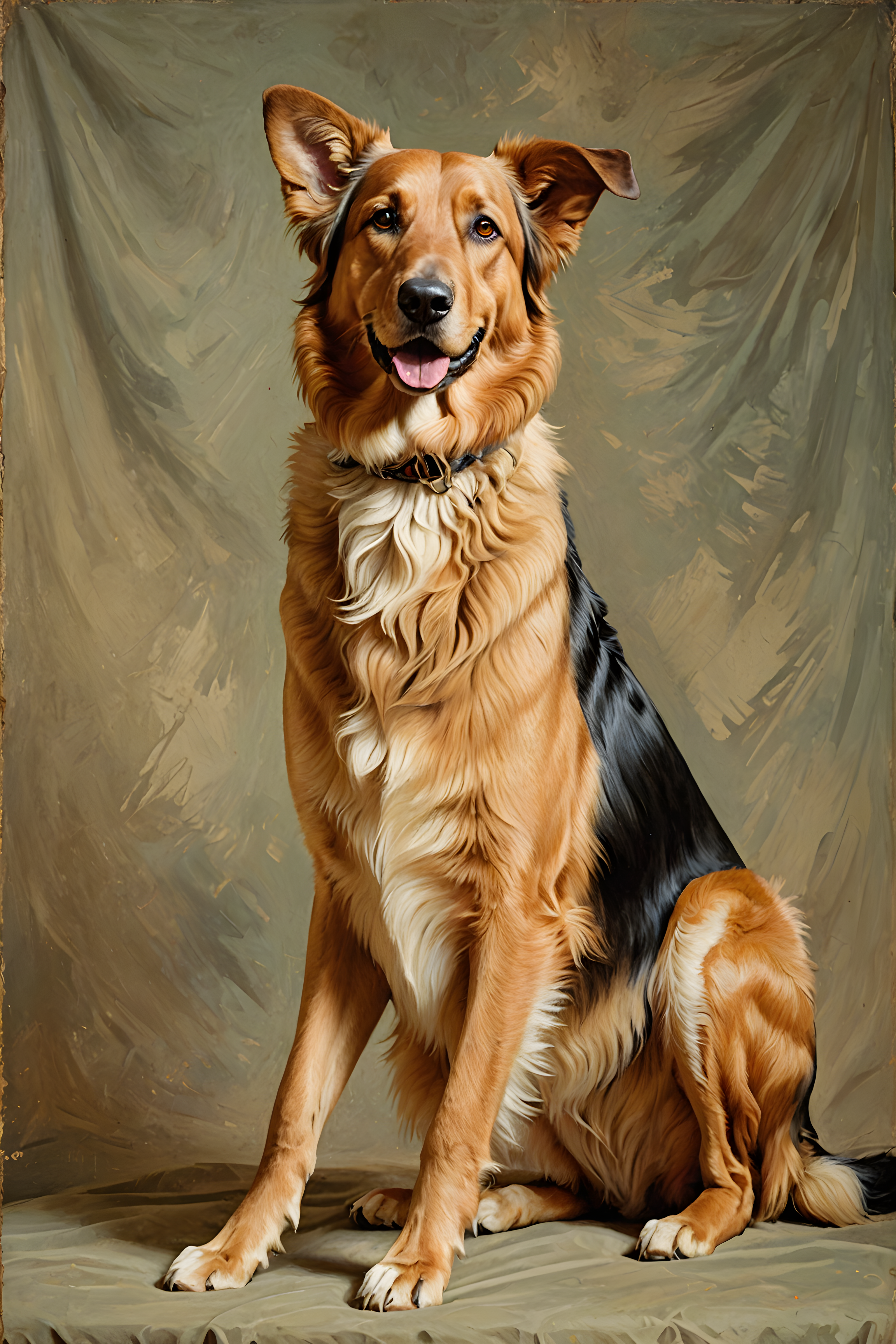 Royal Shepherd — Retro (Playful)