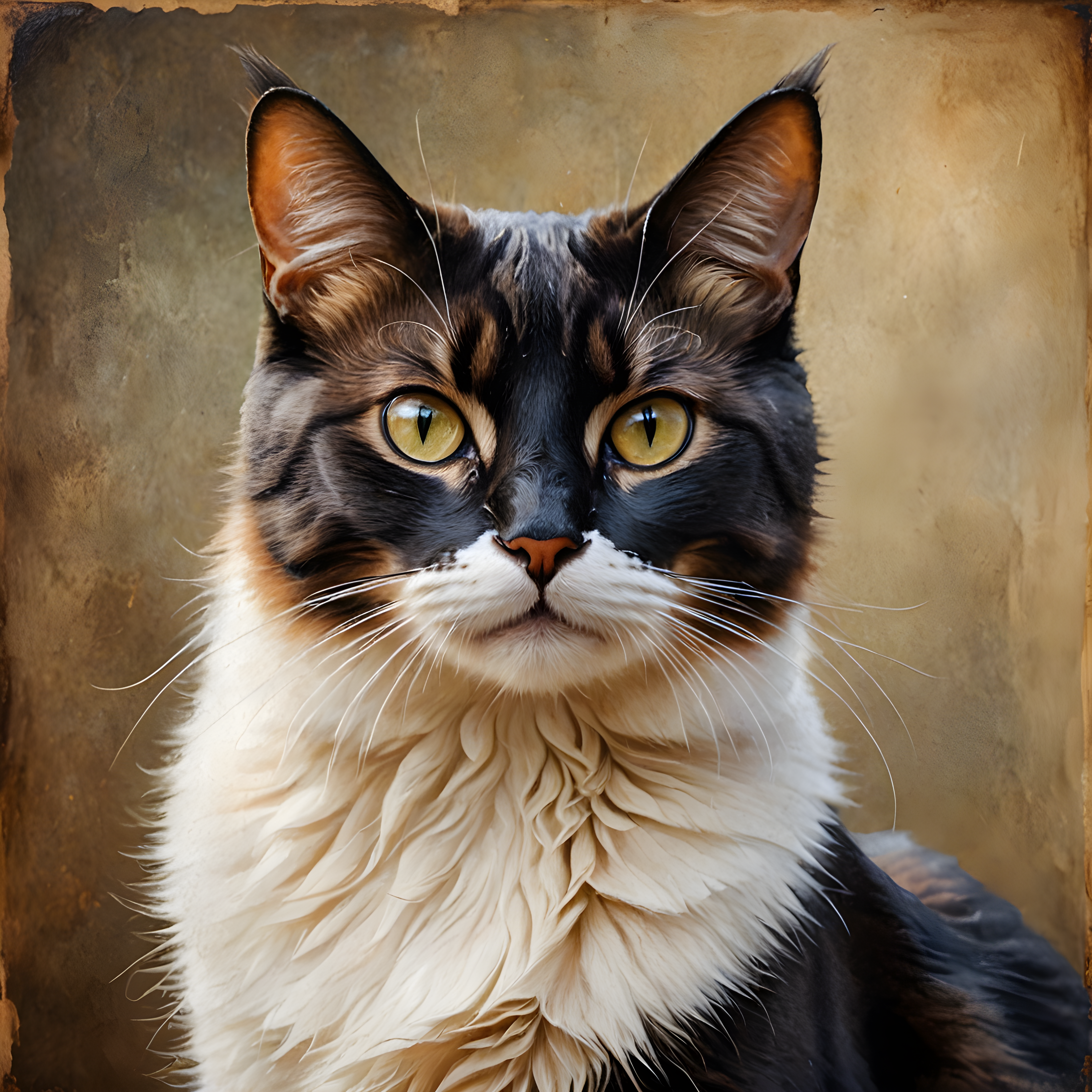 Velvet Cat — Watercolor (Motivational)
