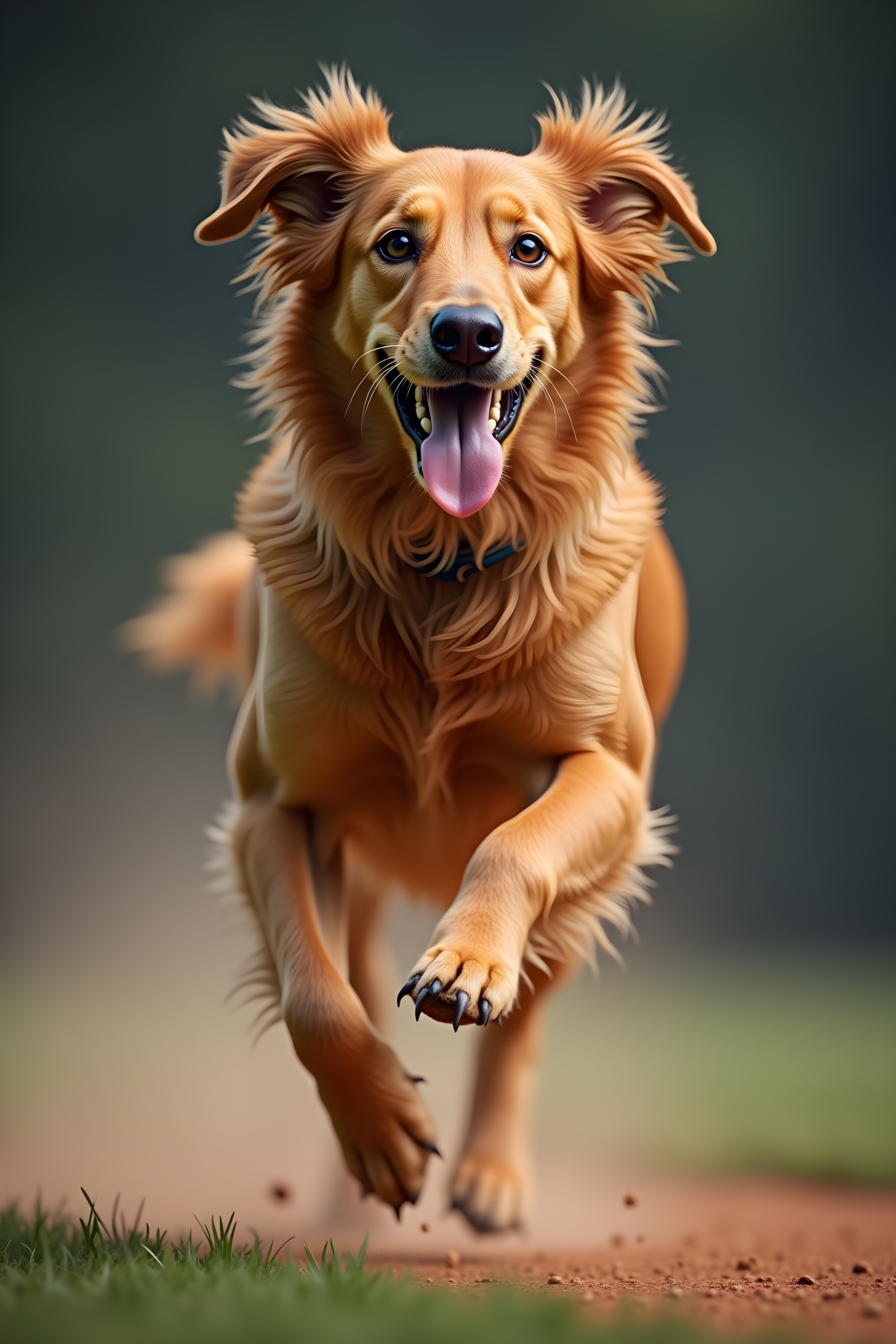 Baseball Retriever — Hyper-Realistic (Energetic)