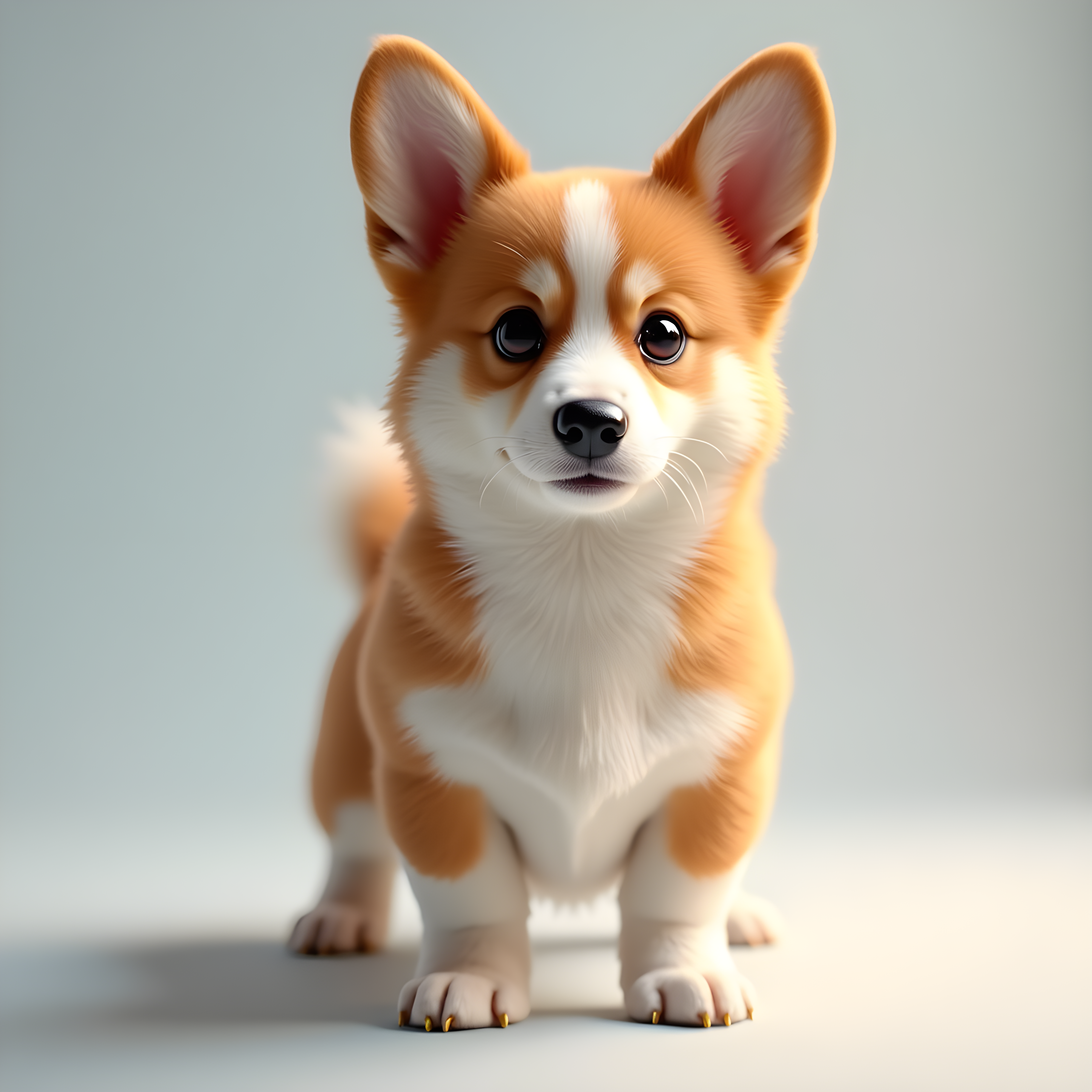 Basketball Corgi — Hyper-Realistic (Cute)