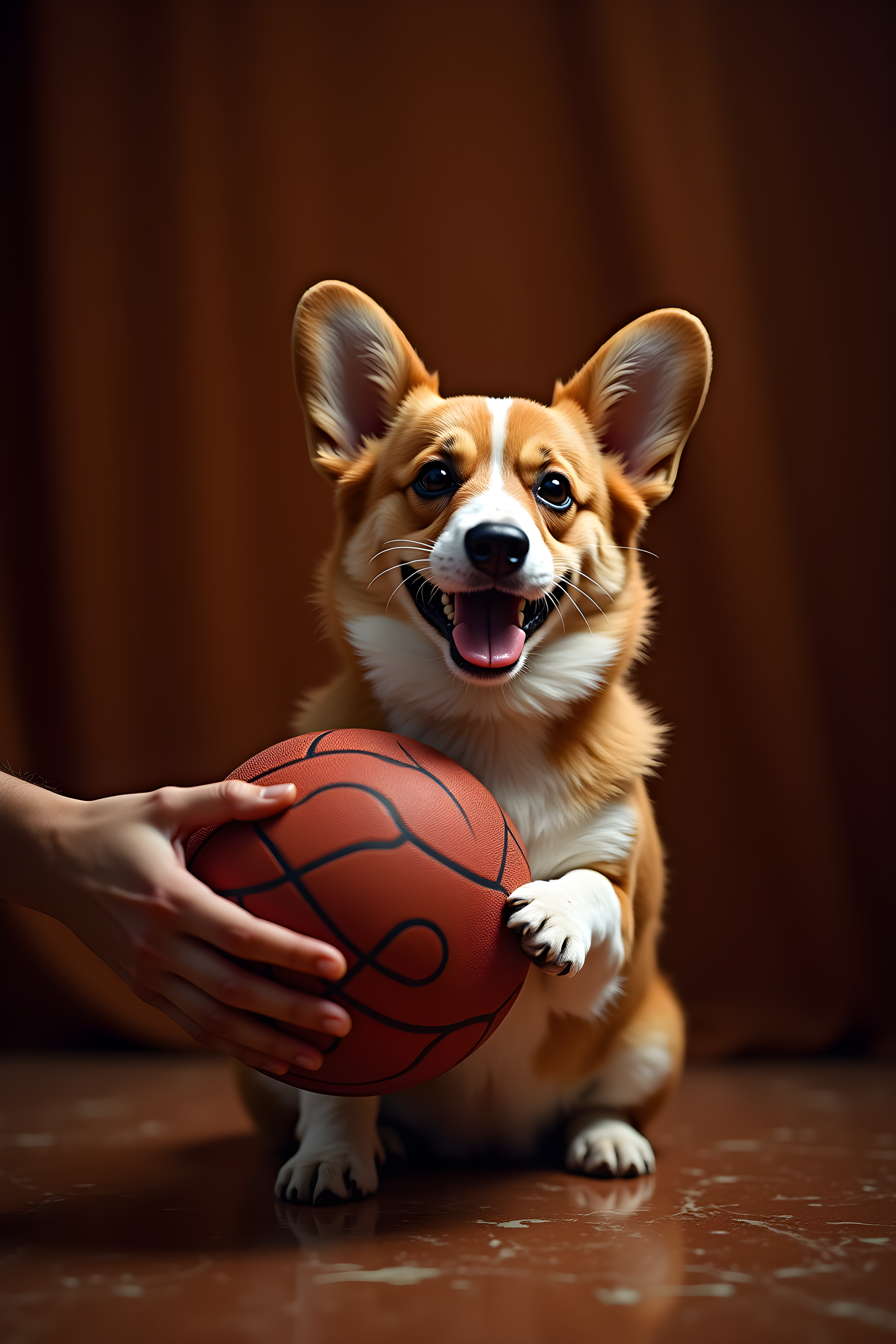 Basketball Corgi — Luxury (Luxury)