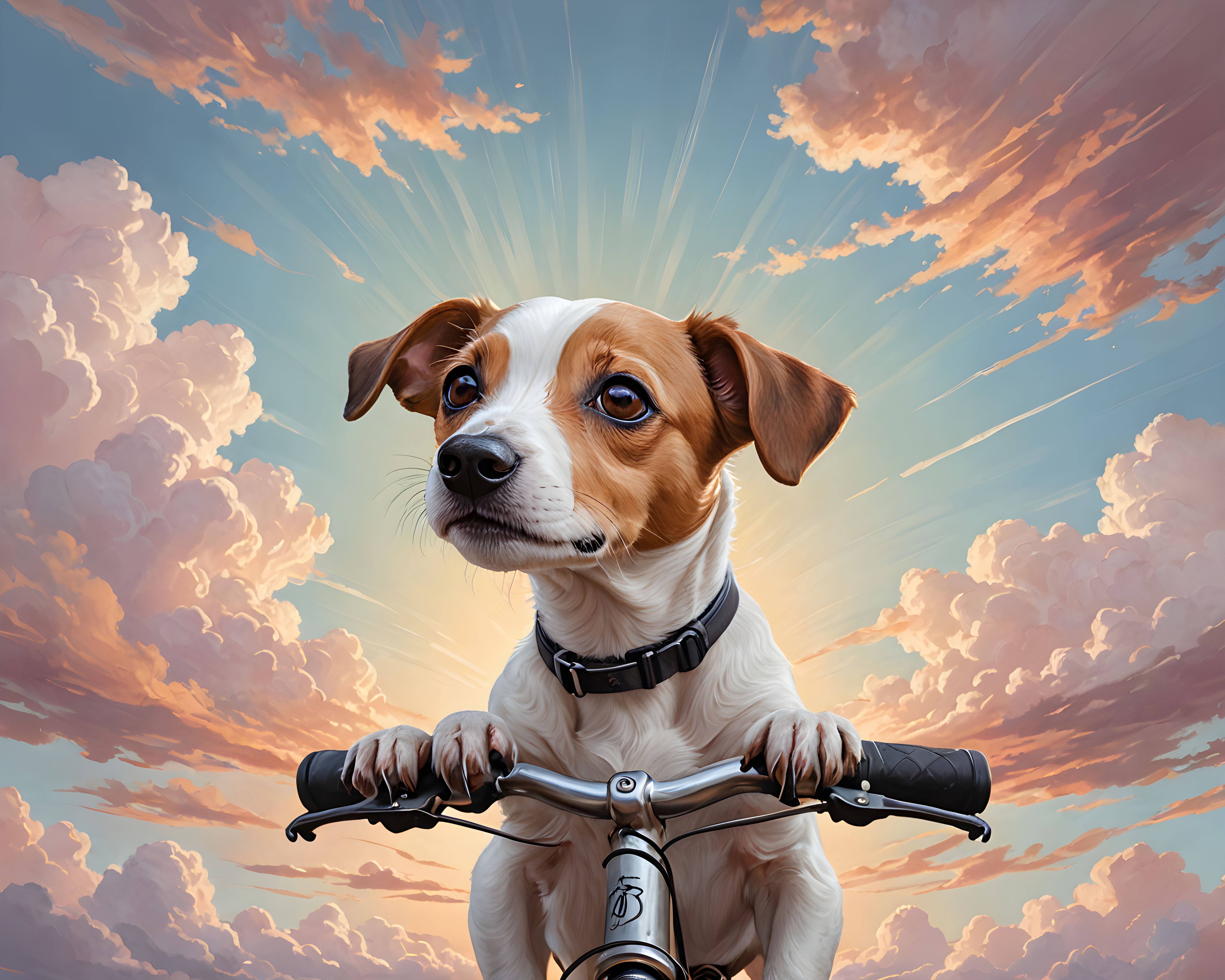 Cycling Jack Russell — Nursery (Sleepy)
