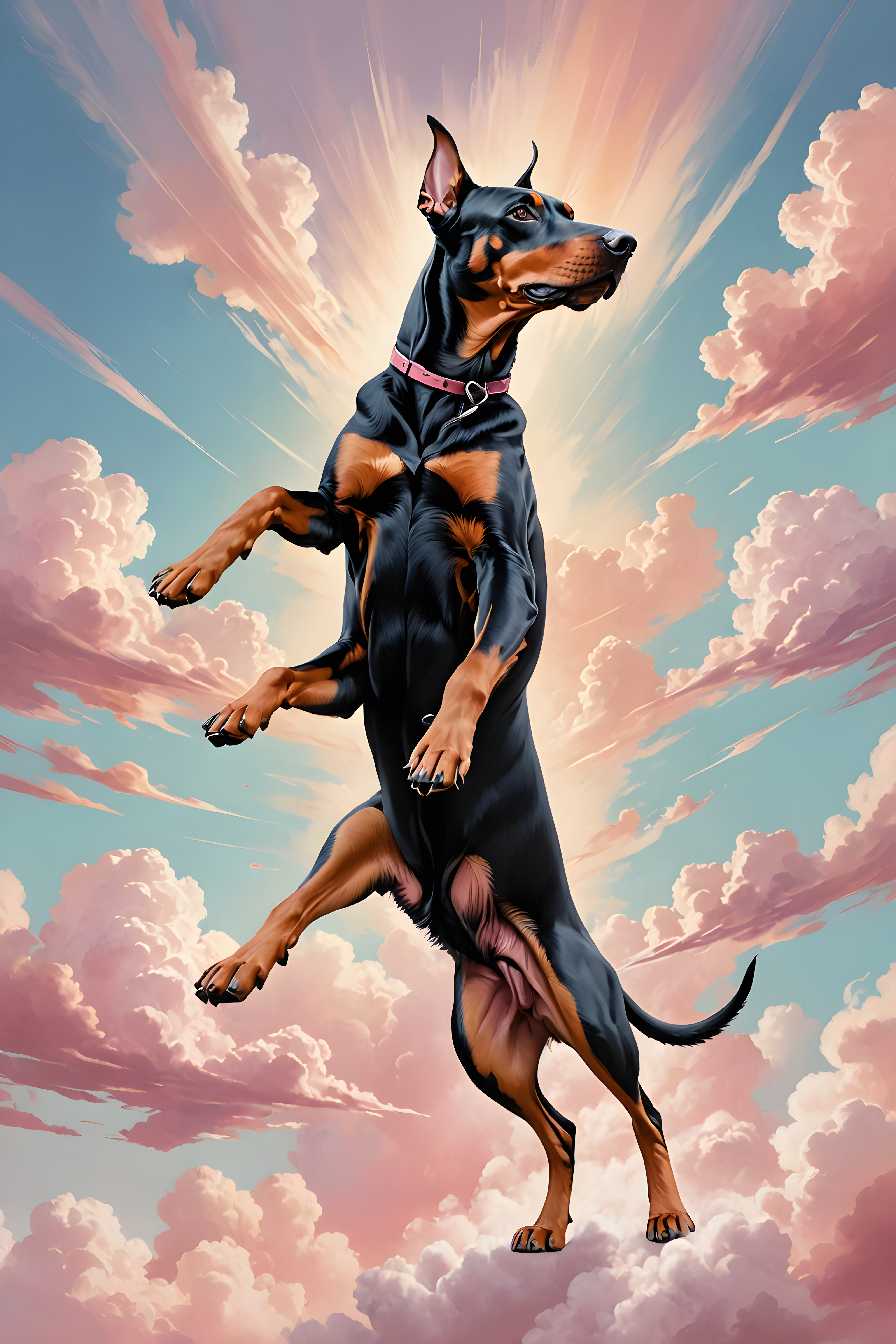 Gym Doberman — Nursery (Energetic)