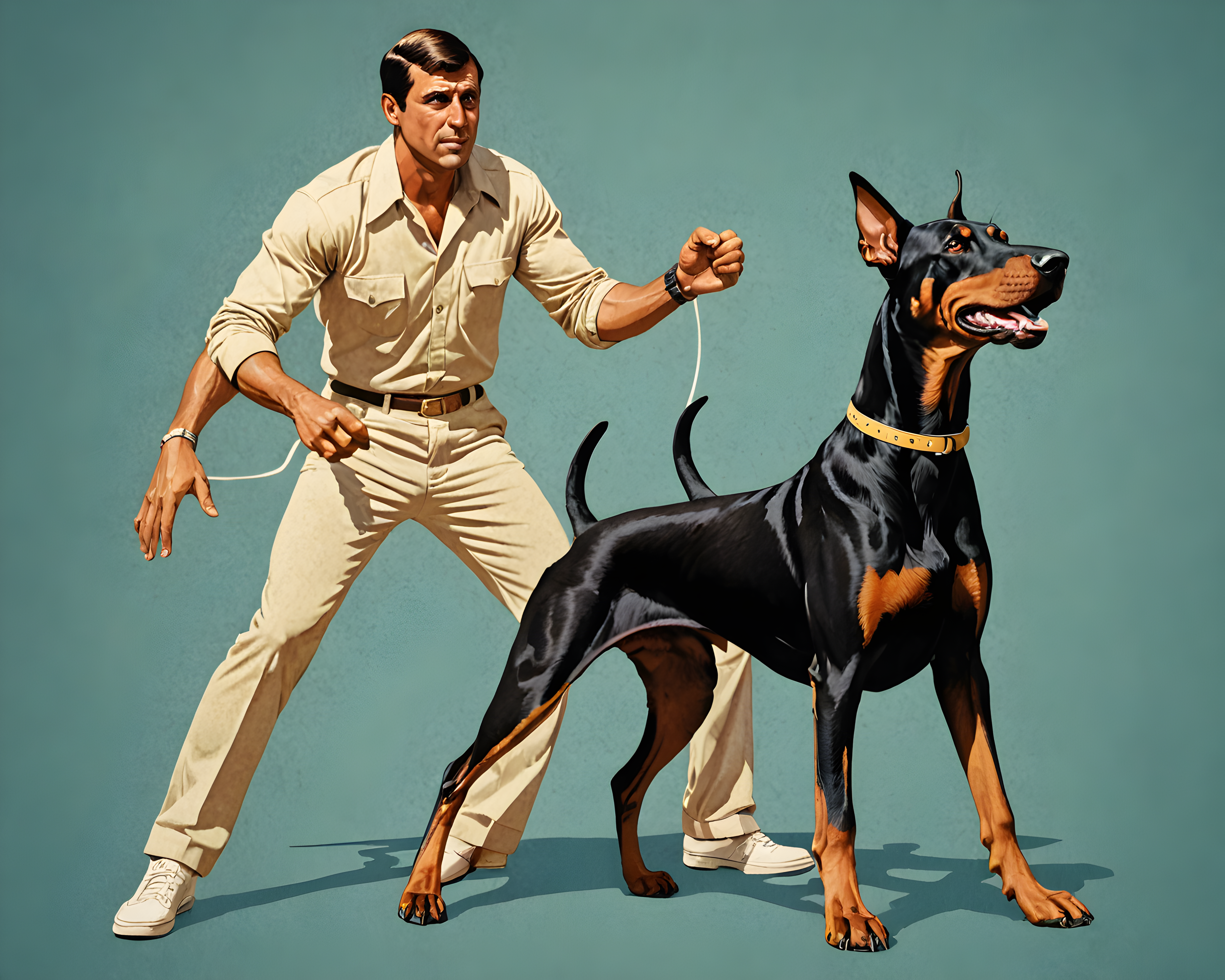 Gym Doberman — Retro (Savage)