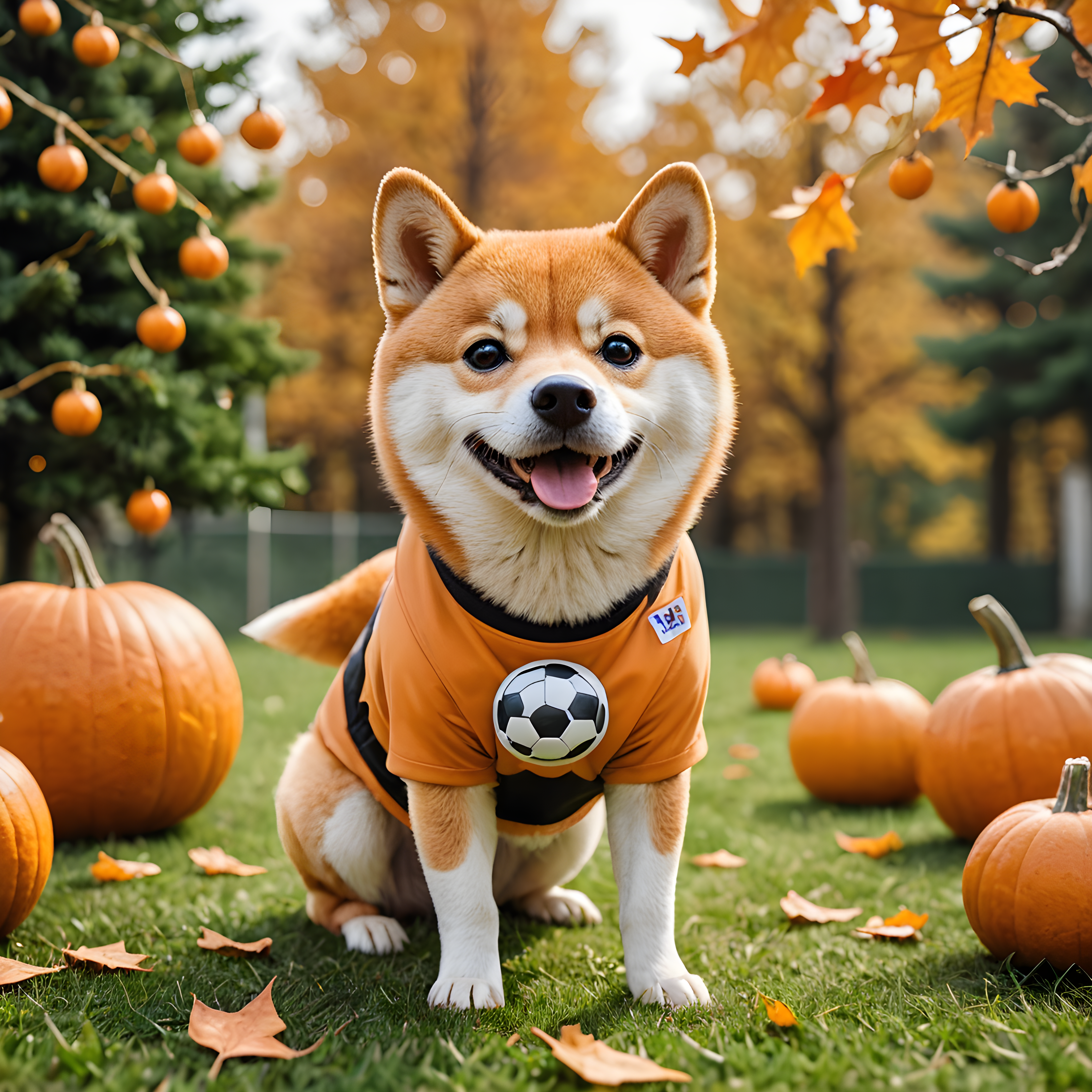 Soccer Shiba — Cartoon / Kawaii (Seasonal)