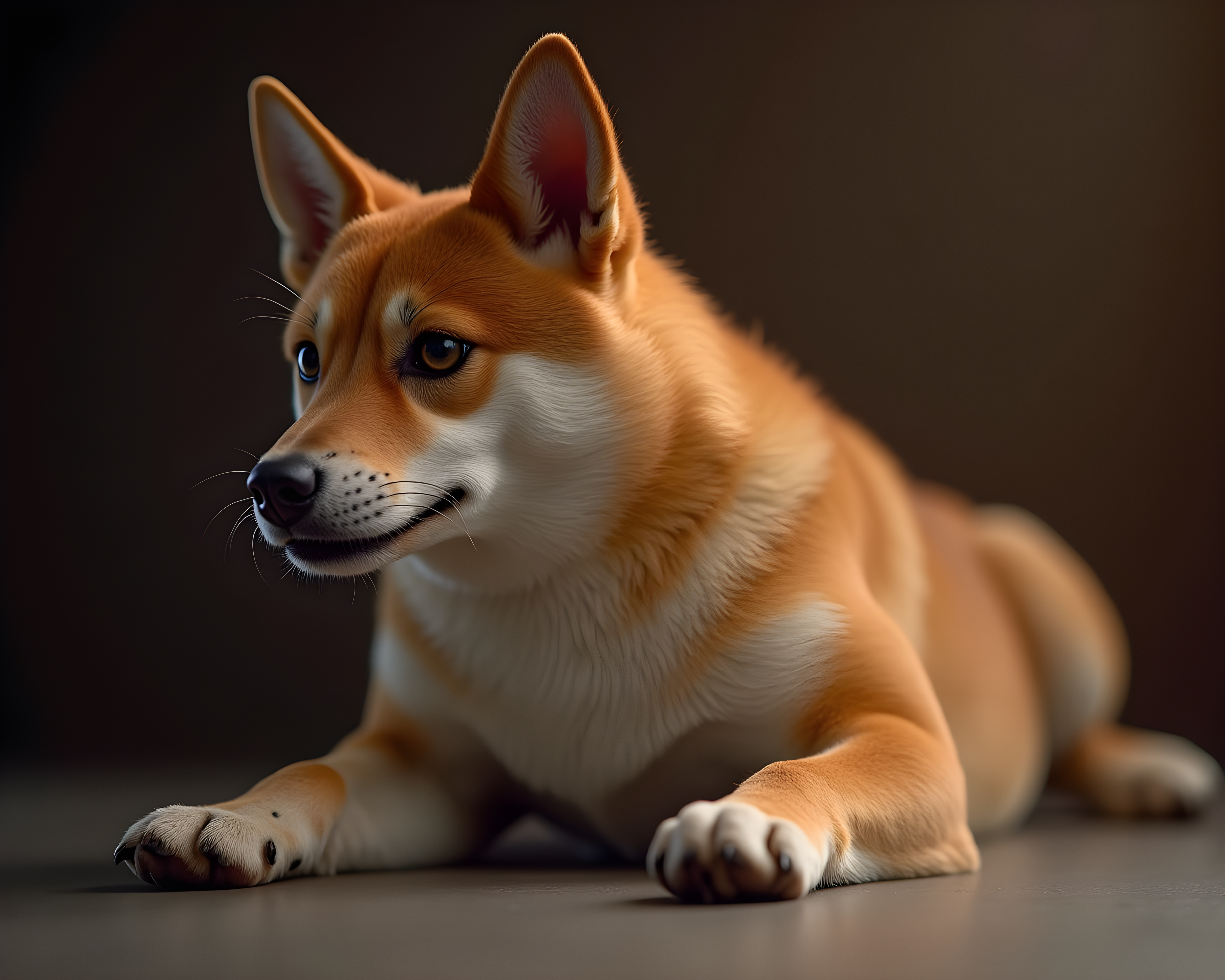 Soccer Shiba — Hyper-Realistic (Emotional)