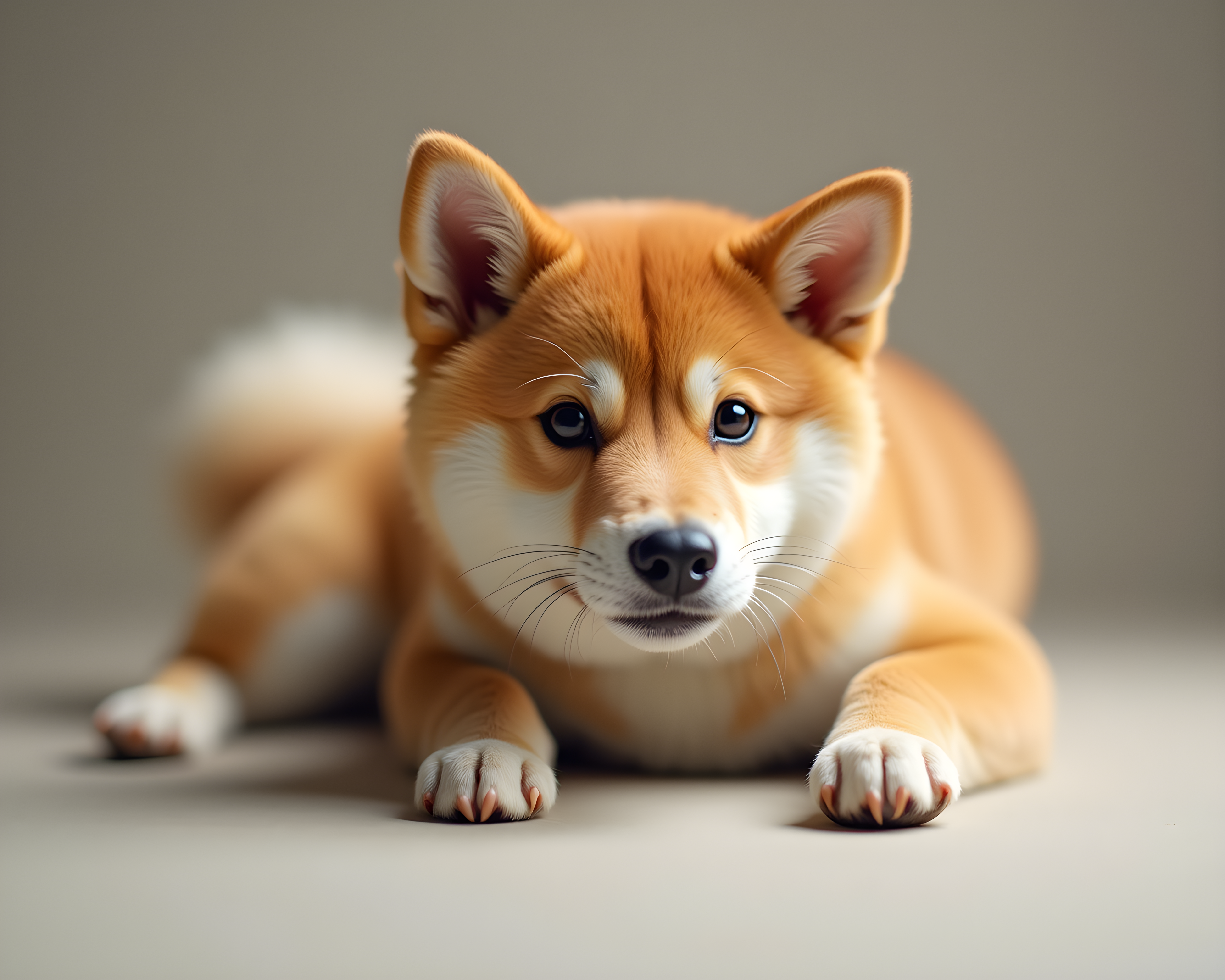 Soccer Shiba — Realistic (Cute)