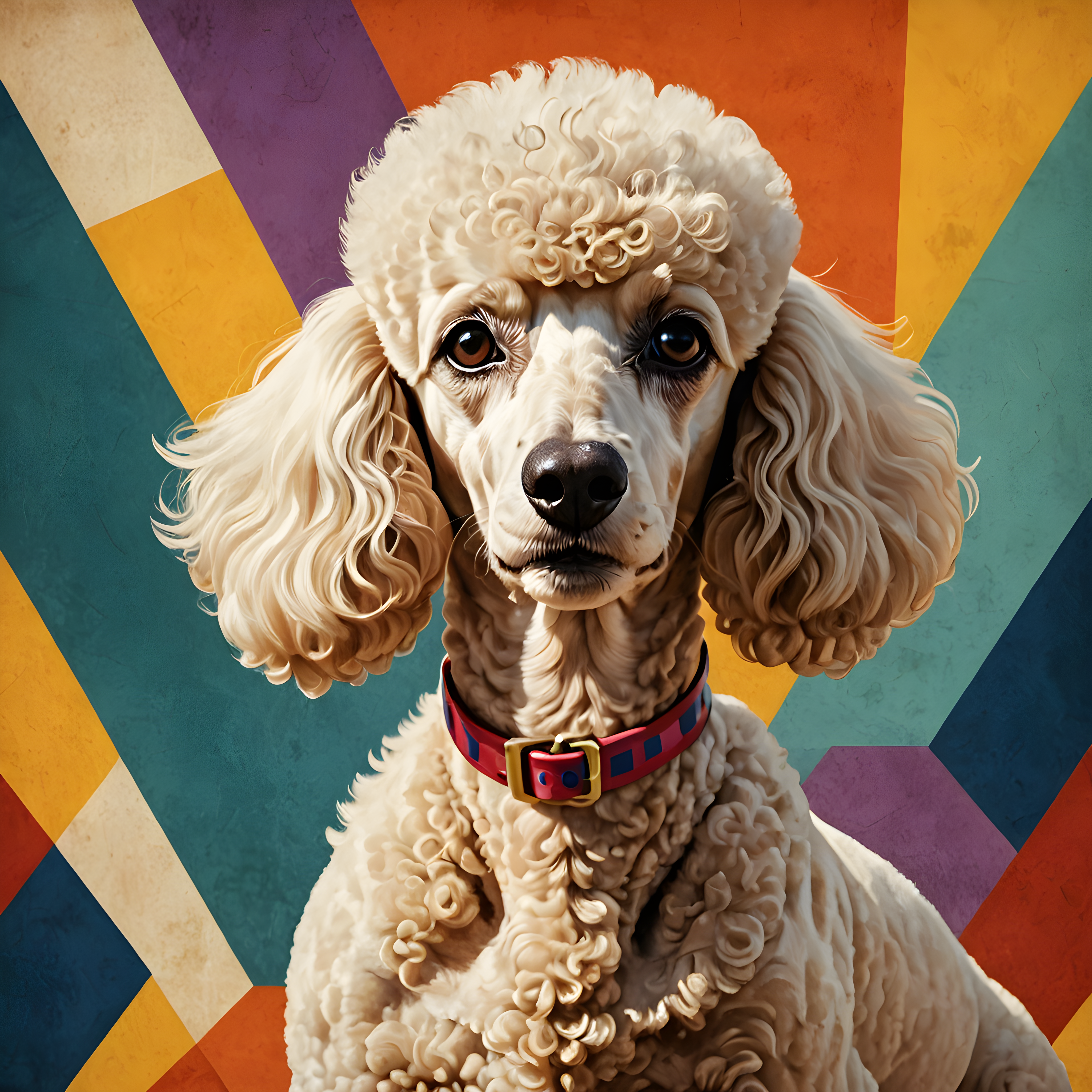 1950s Poodle — Abstract (Motivational)