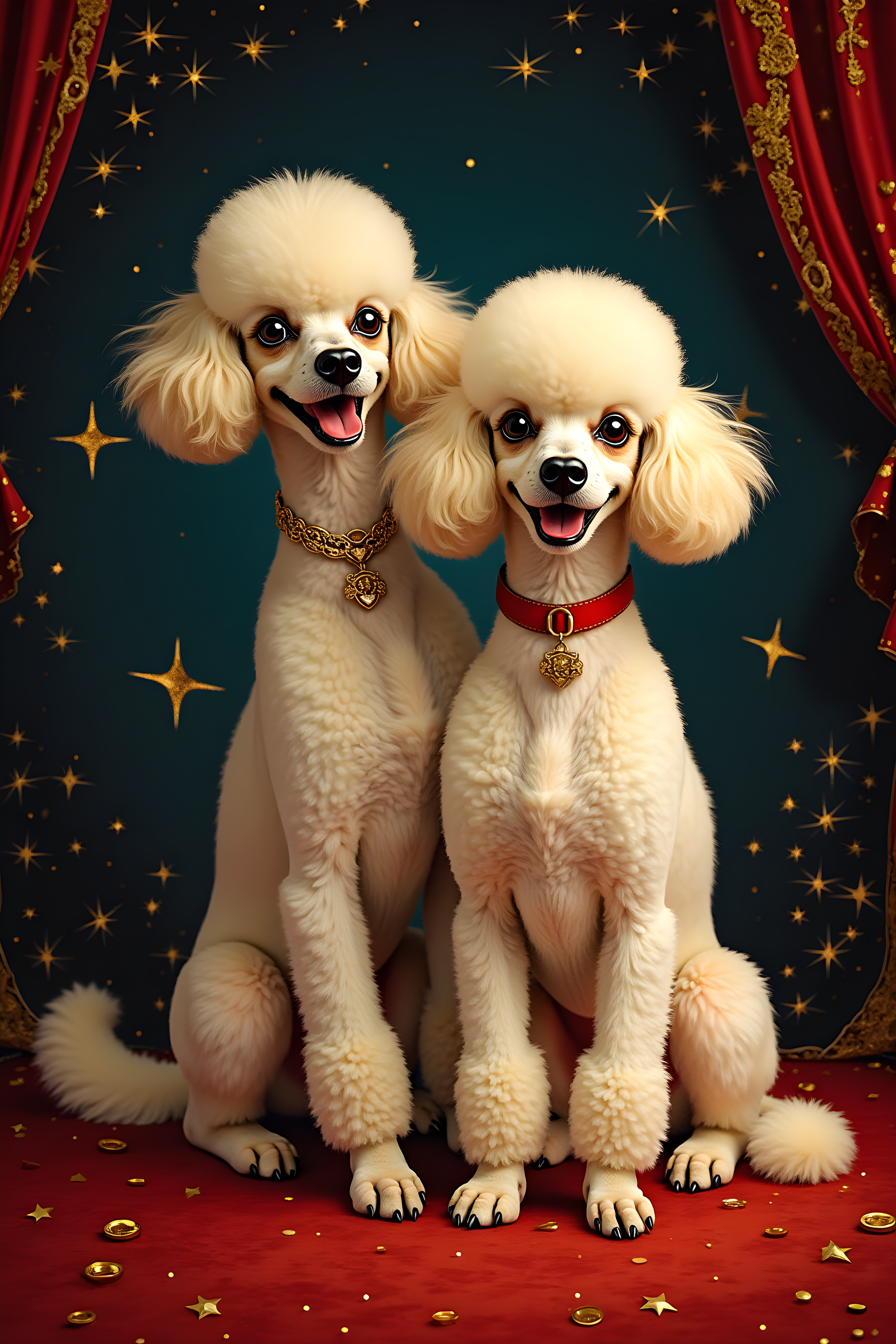 1950s Poodle — Luxury (Fantasy)