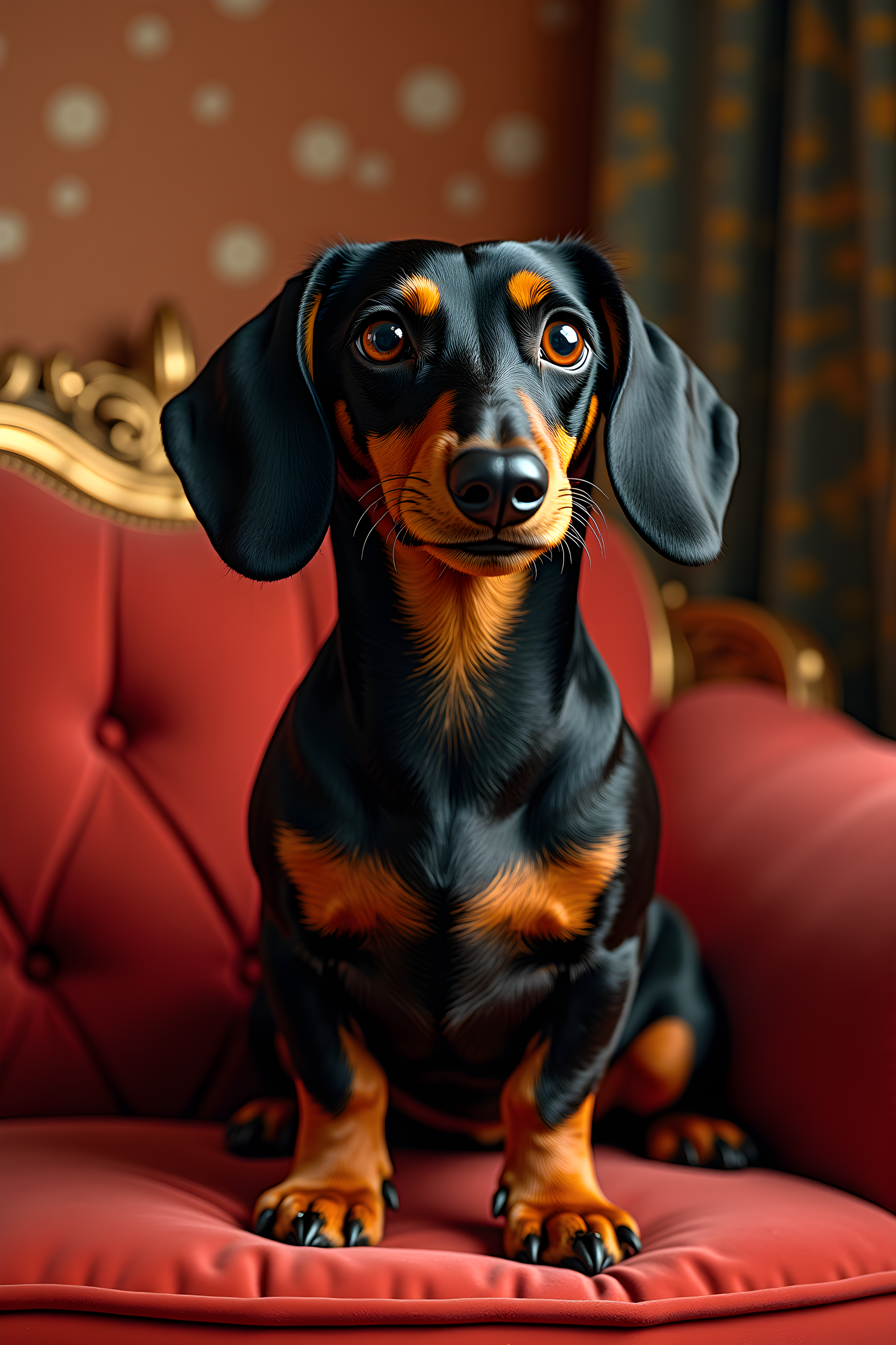Mid Century Dachshund — Luxury (Luxury)