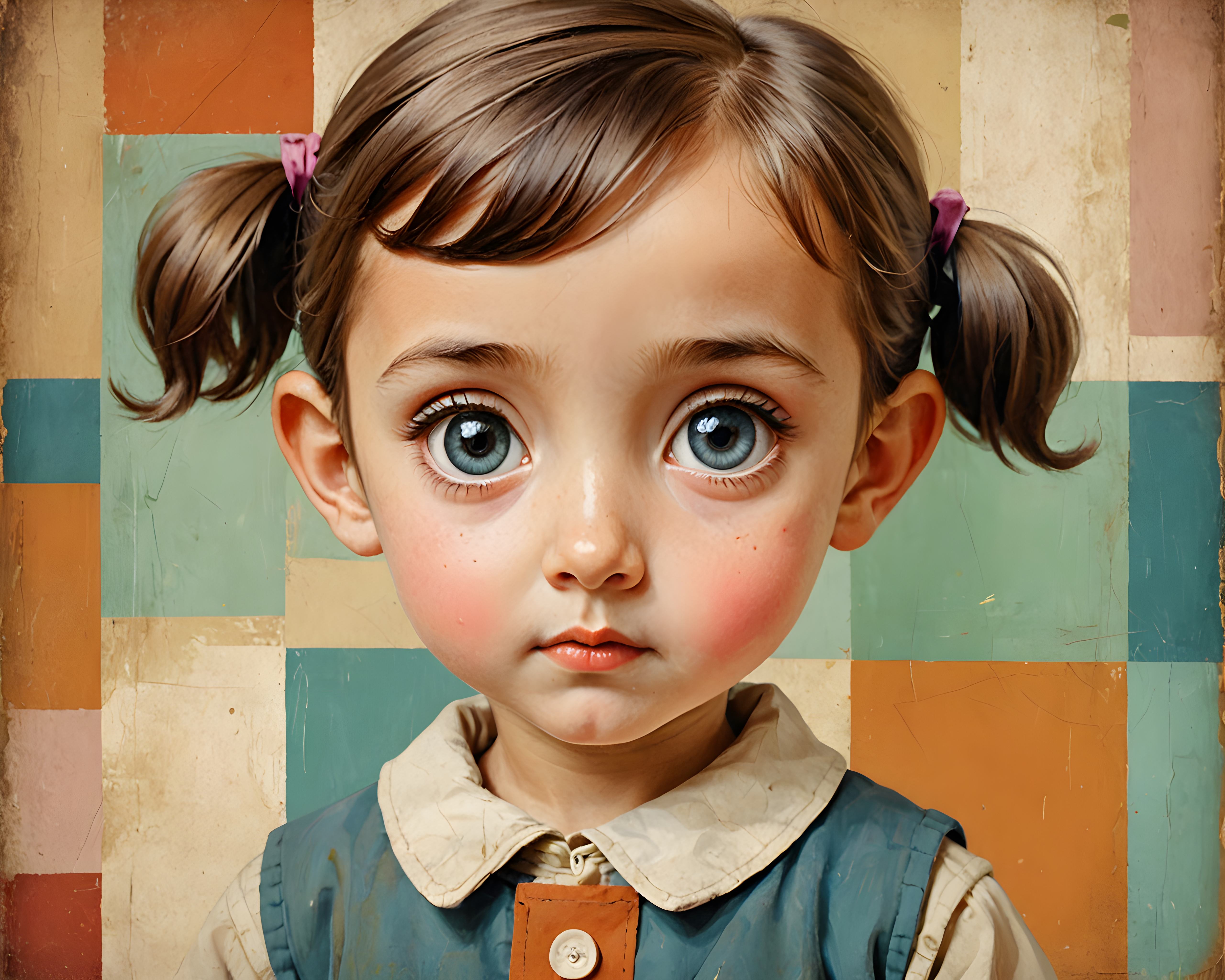 Old Photograph Shepherd — Abstract (Cute)