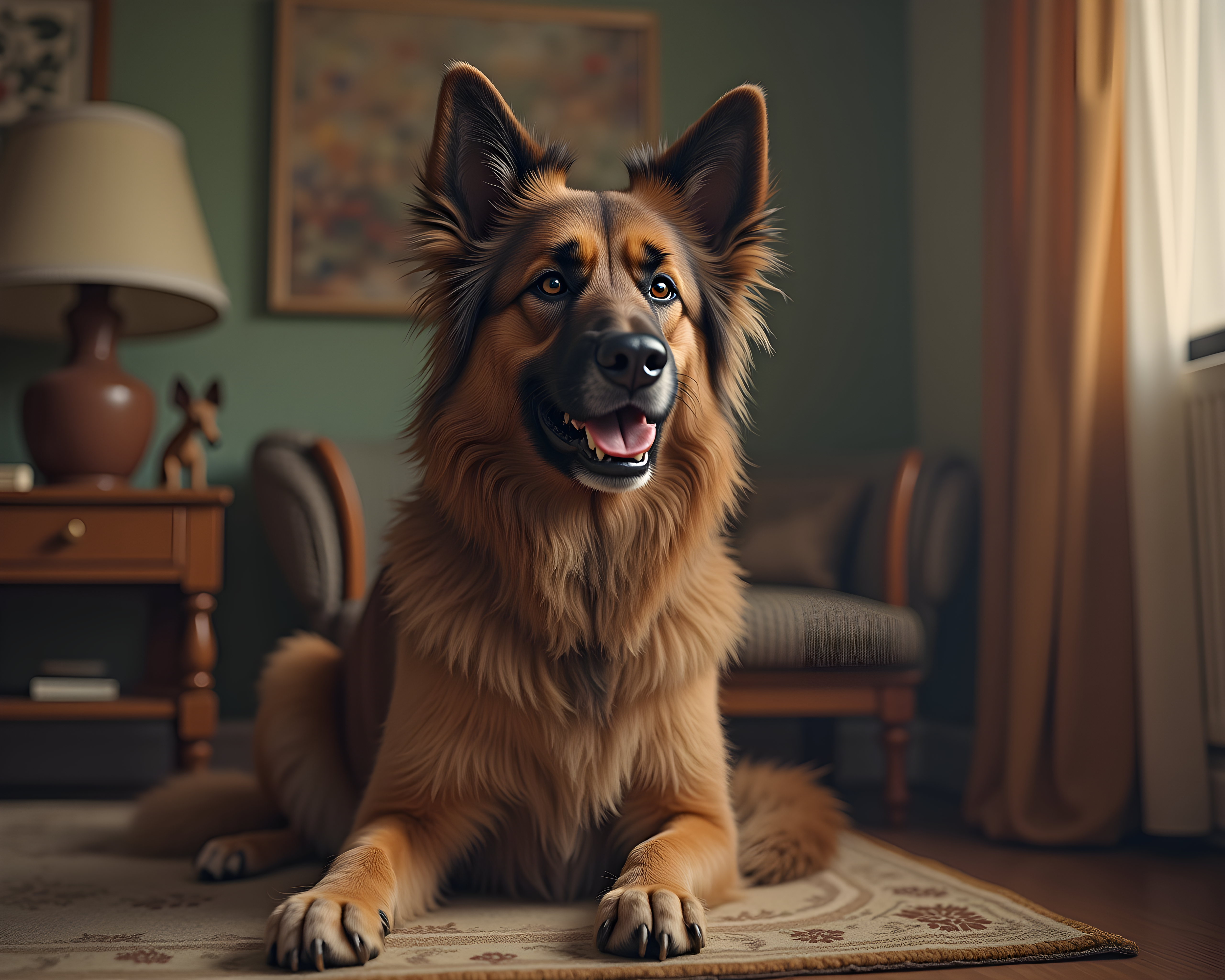 Old Photograph Shepherd — Hyper-Realistic (Aesthetic)
