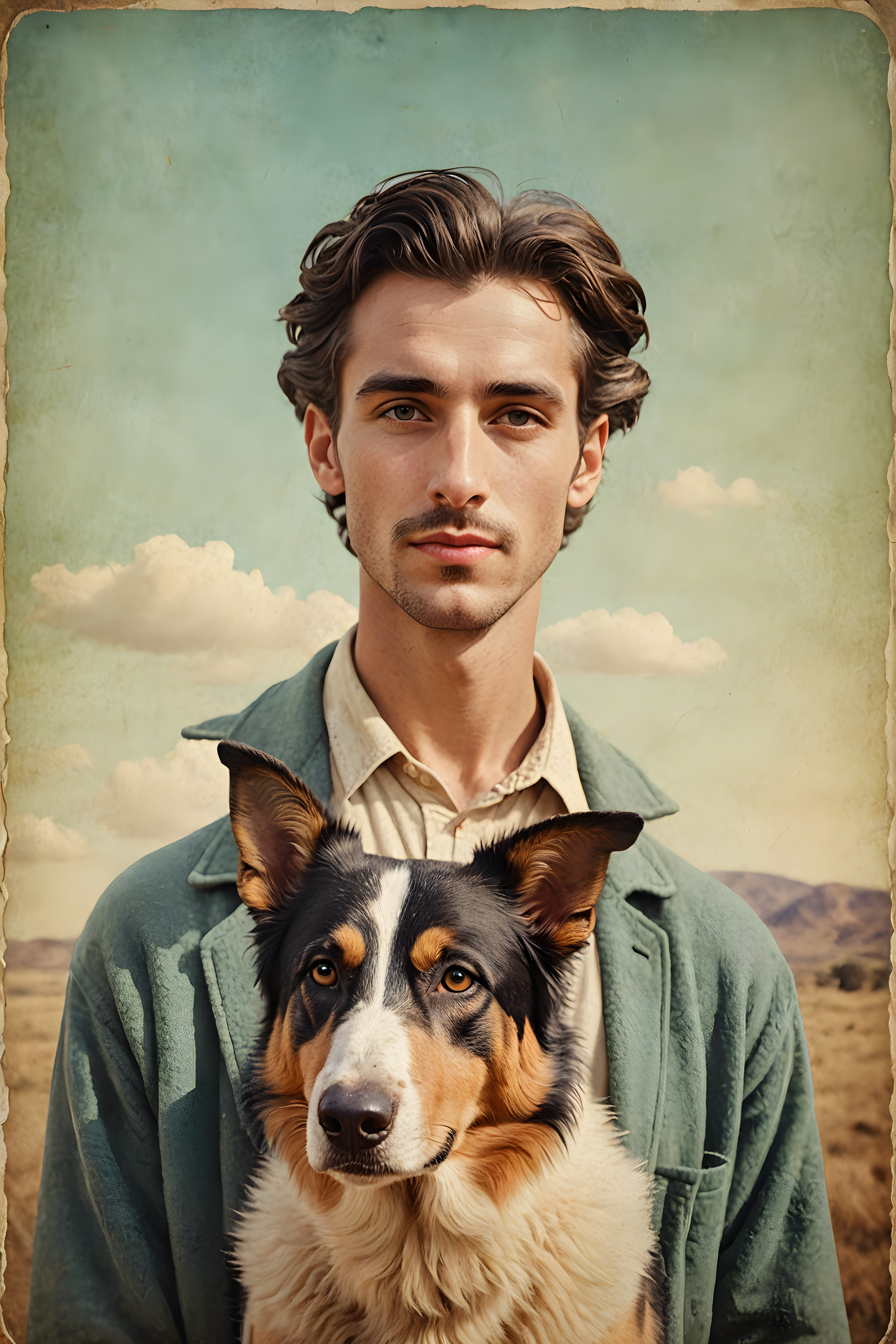 Old Photograph Shepherd — Modern Aesthetic (Fantasy)