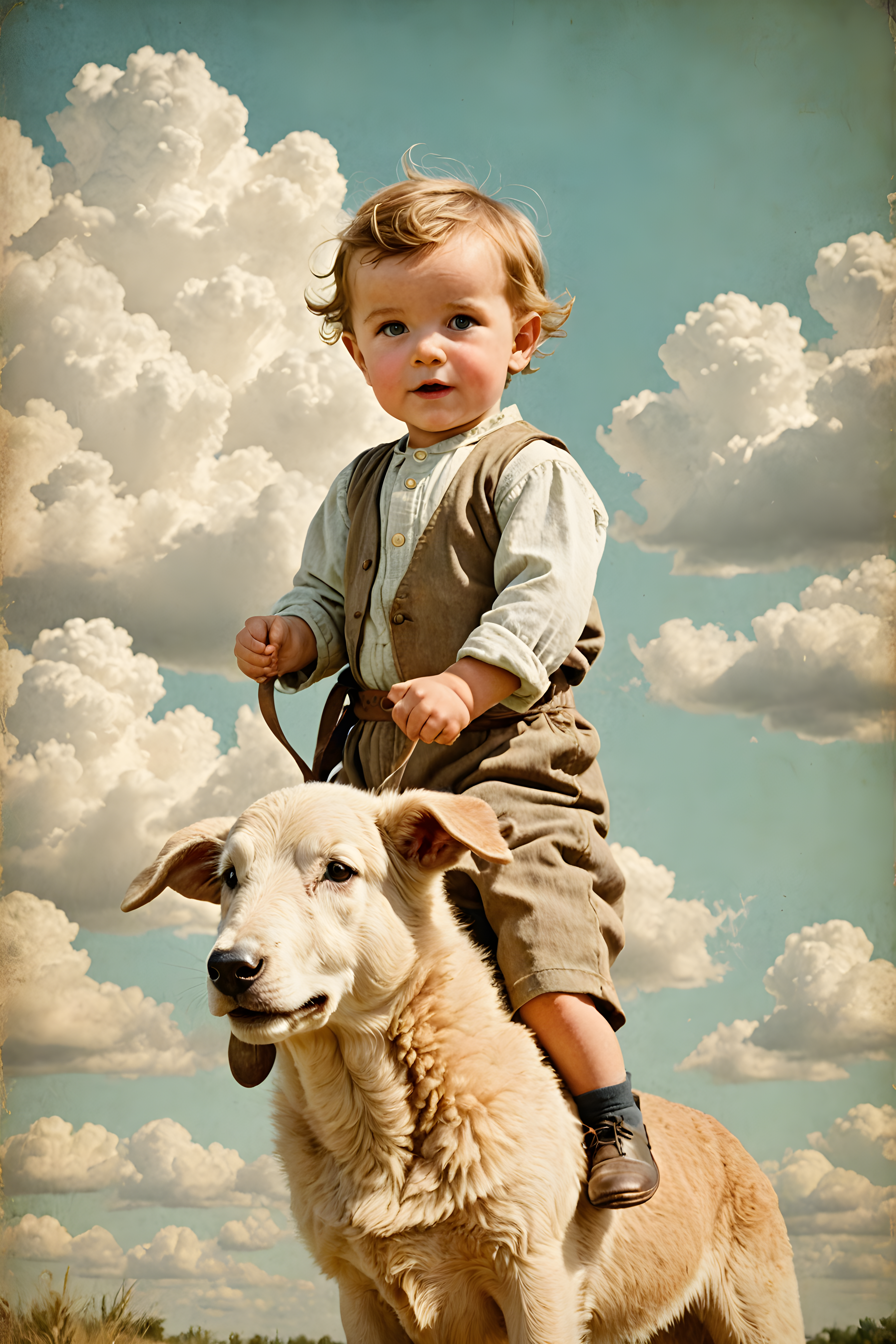 Old Photograph Shepherd — Nursery (Energetic)