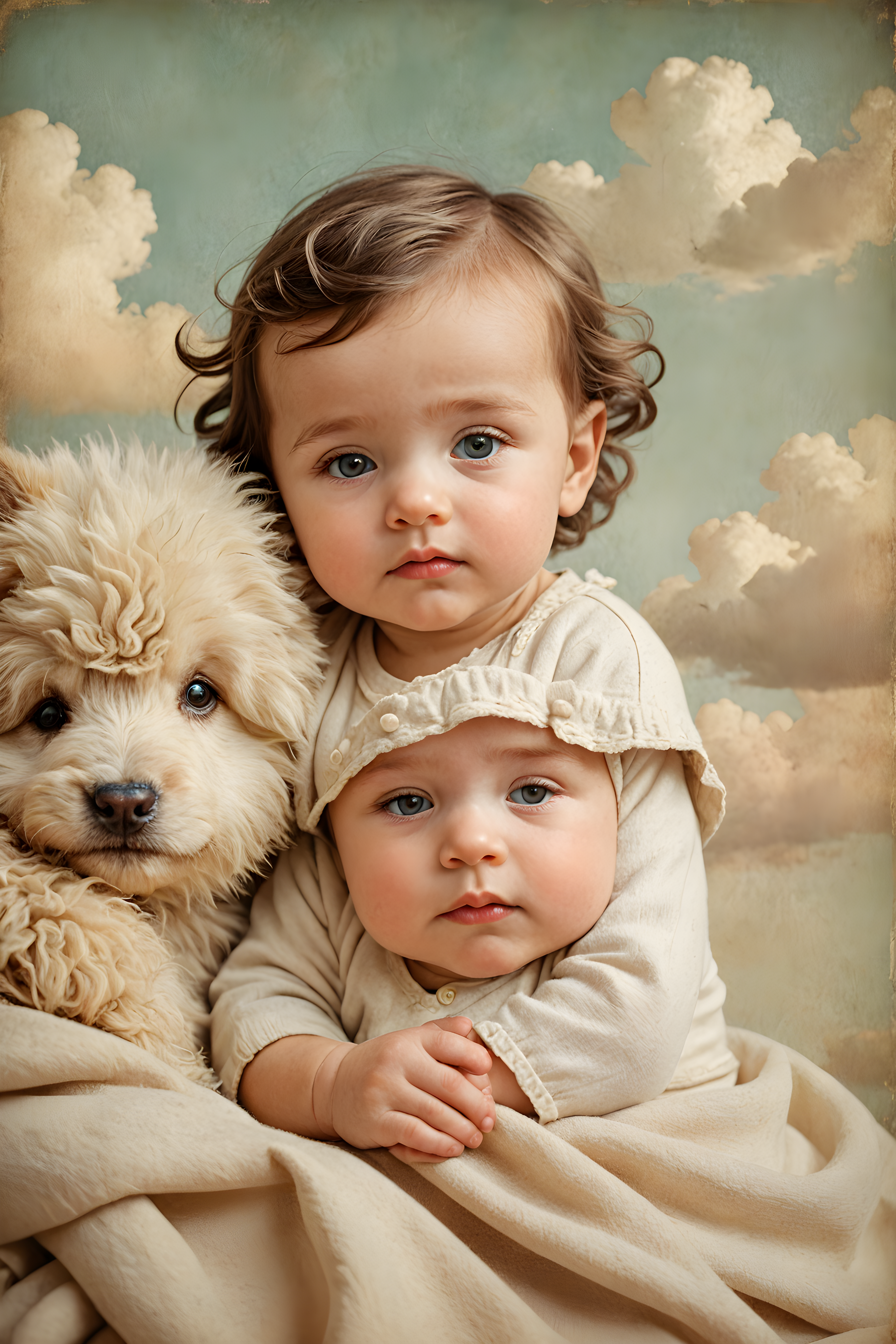 Old Photograph Shepherd — Nursery (Sleepy)
