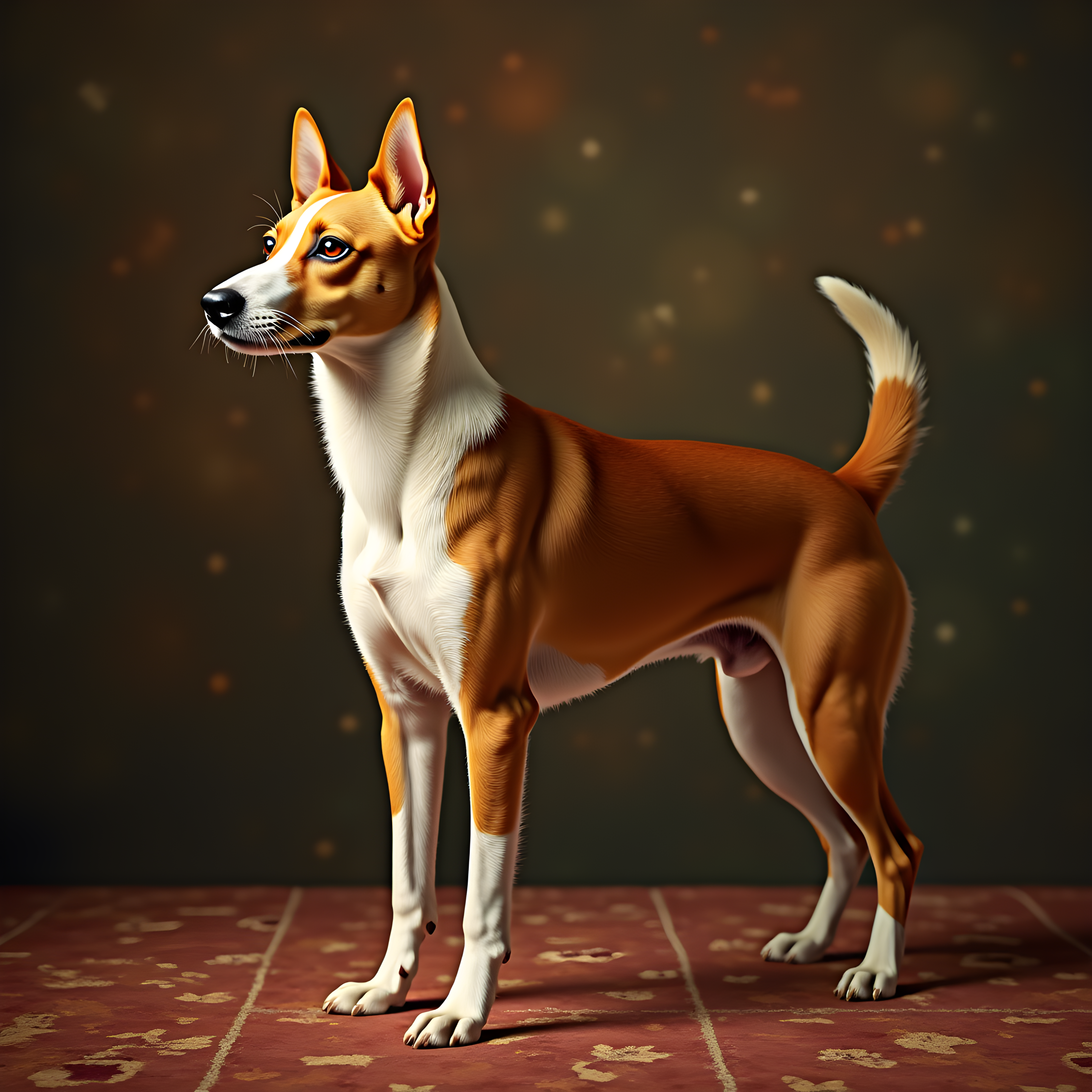 Vintage Portrait Dog — Realistic (Luxury)